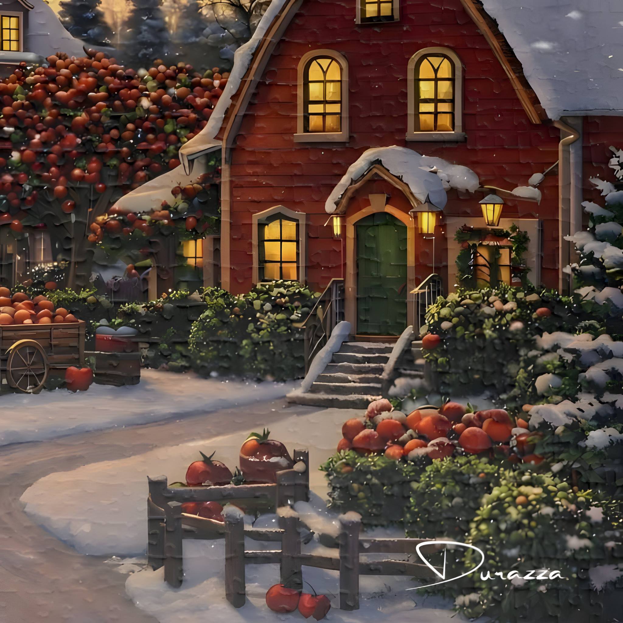 Winter Farm Jigsaw Puzzle 1000 Piece – Appleton Ridge | Durazza