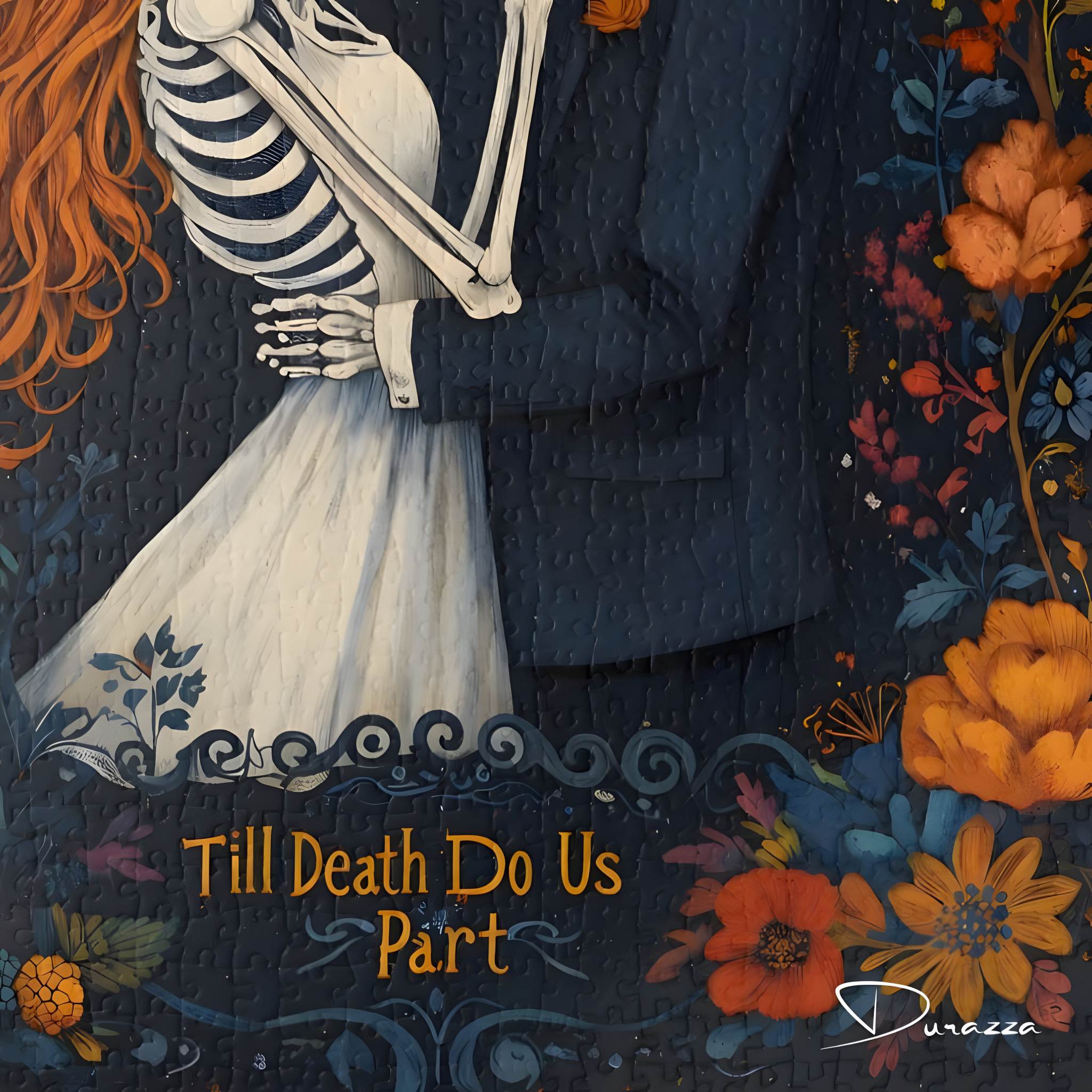 Gothic Wedding Jigsaw Puzzle 500/1000 Piece – Till Death Do Us Part | Durazza