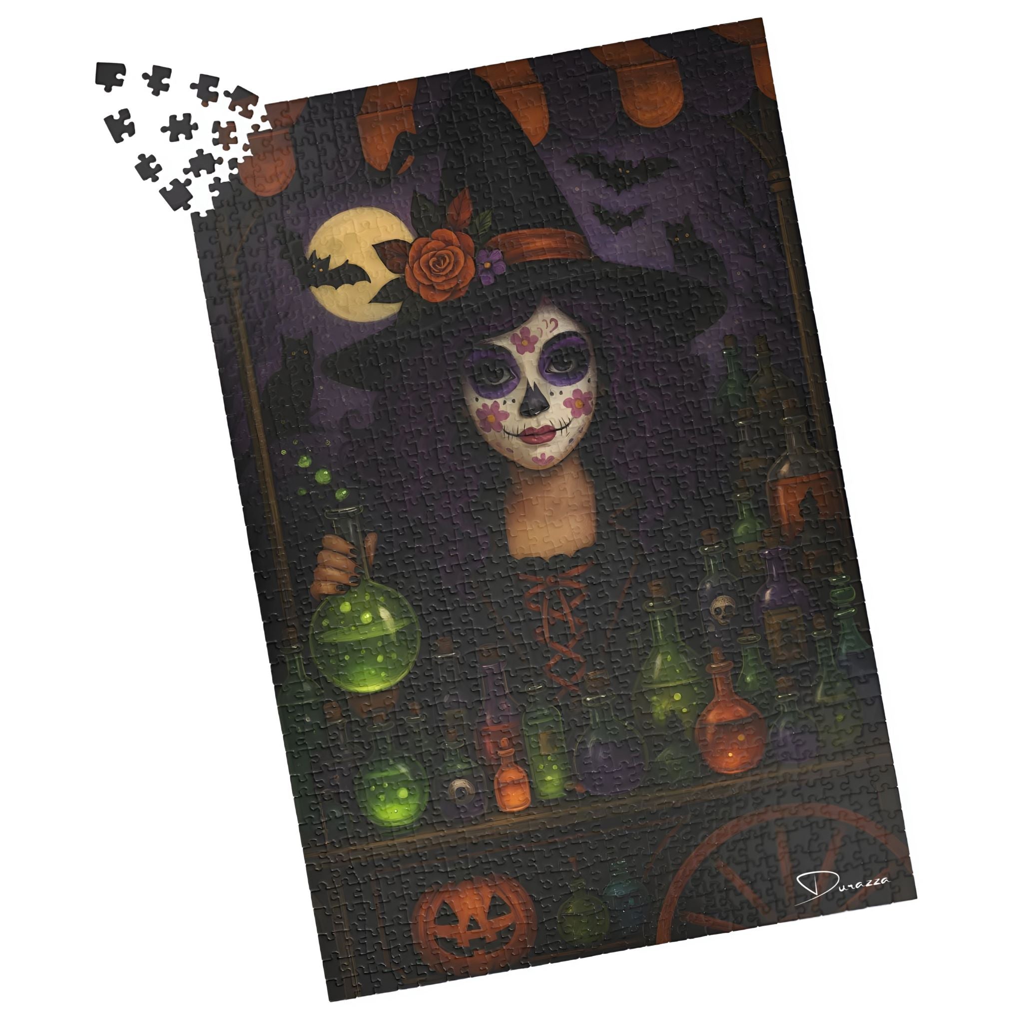 Halloween Witch Jigsaw Puzzle – 1000 Piece | Nightbrew - Durazza