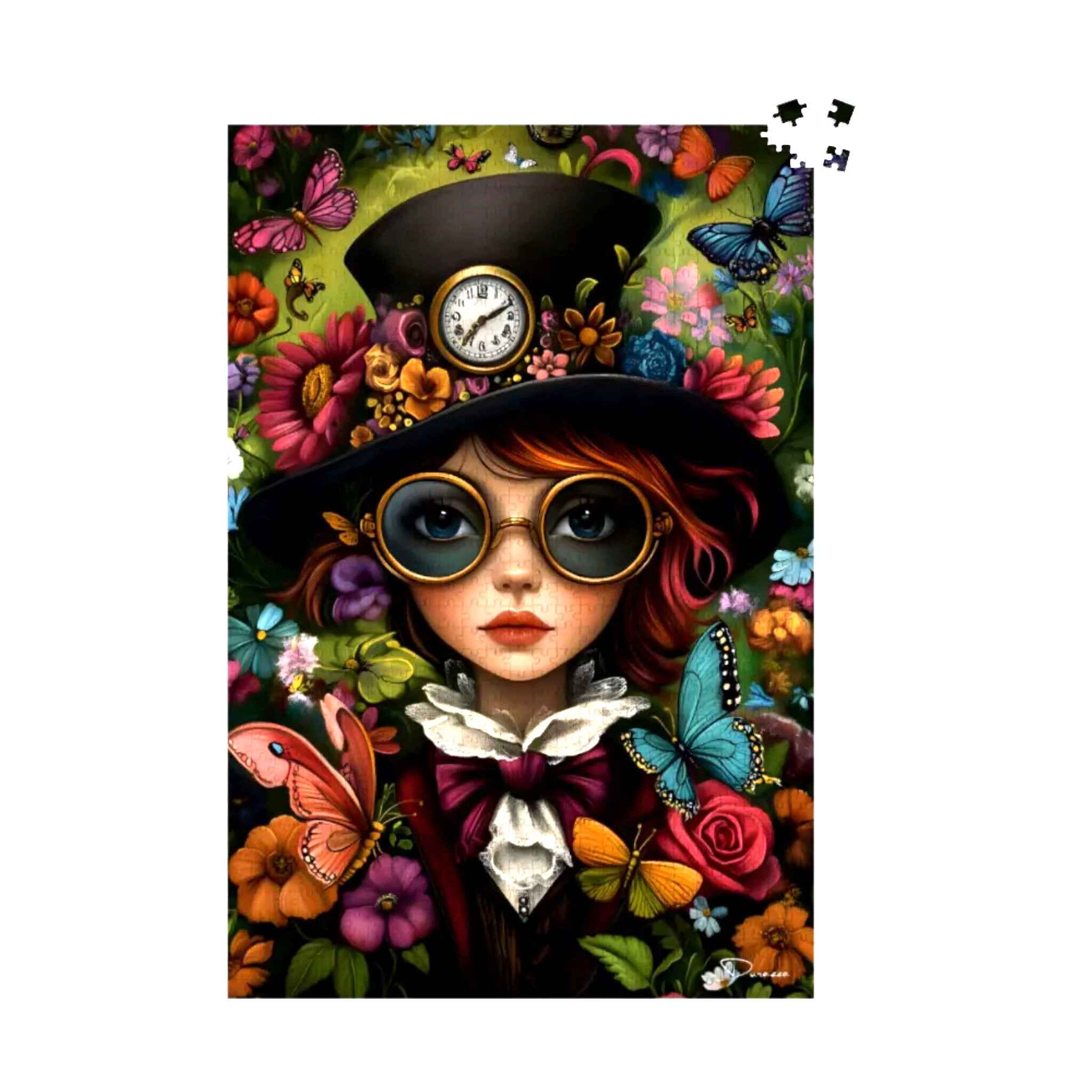 Steampunk Jigsaw Puzzle - Fantasy Art | Timekeeper’s Garden