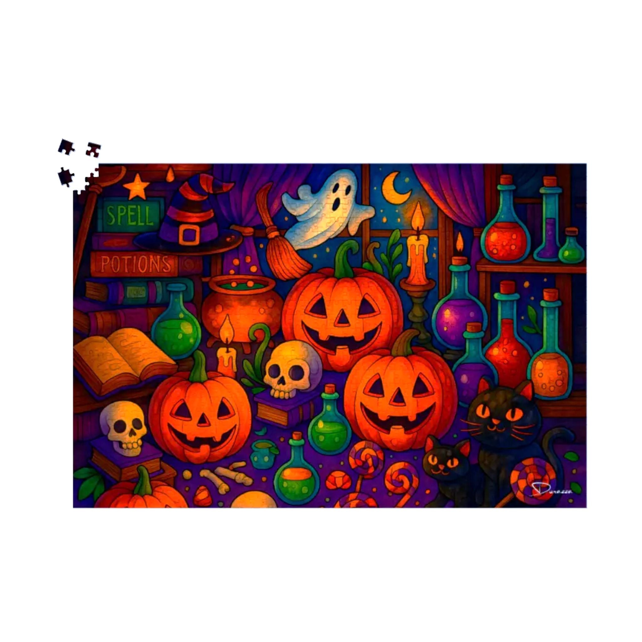 Halloween Puzzle – Cute Potions and Pumpkins | Trickery