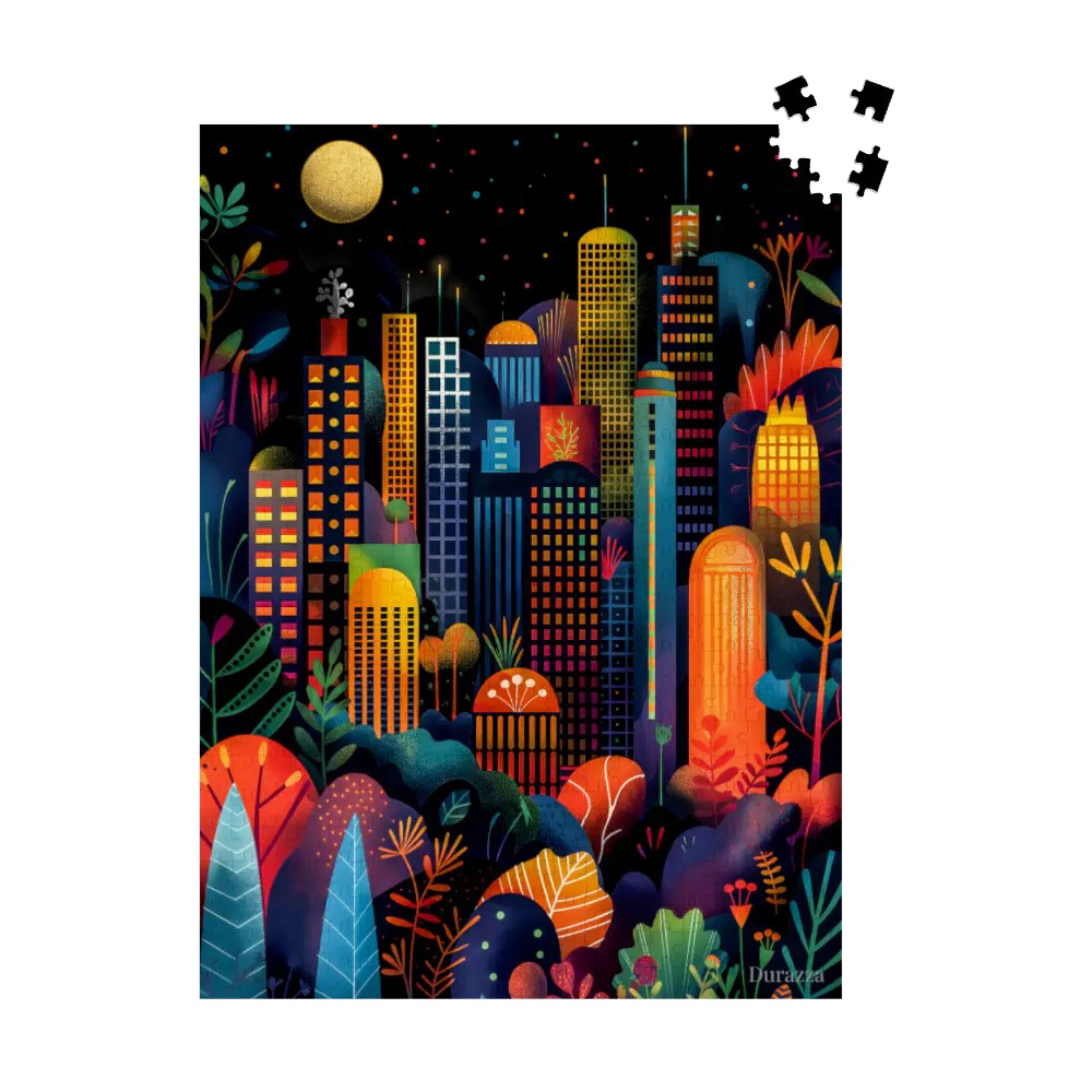 Urban Oasis Jigsaw Puzzle: 500 or 1000 Piece