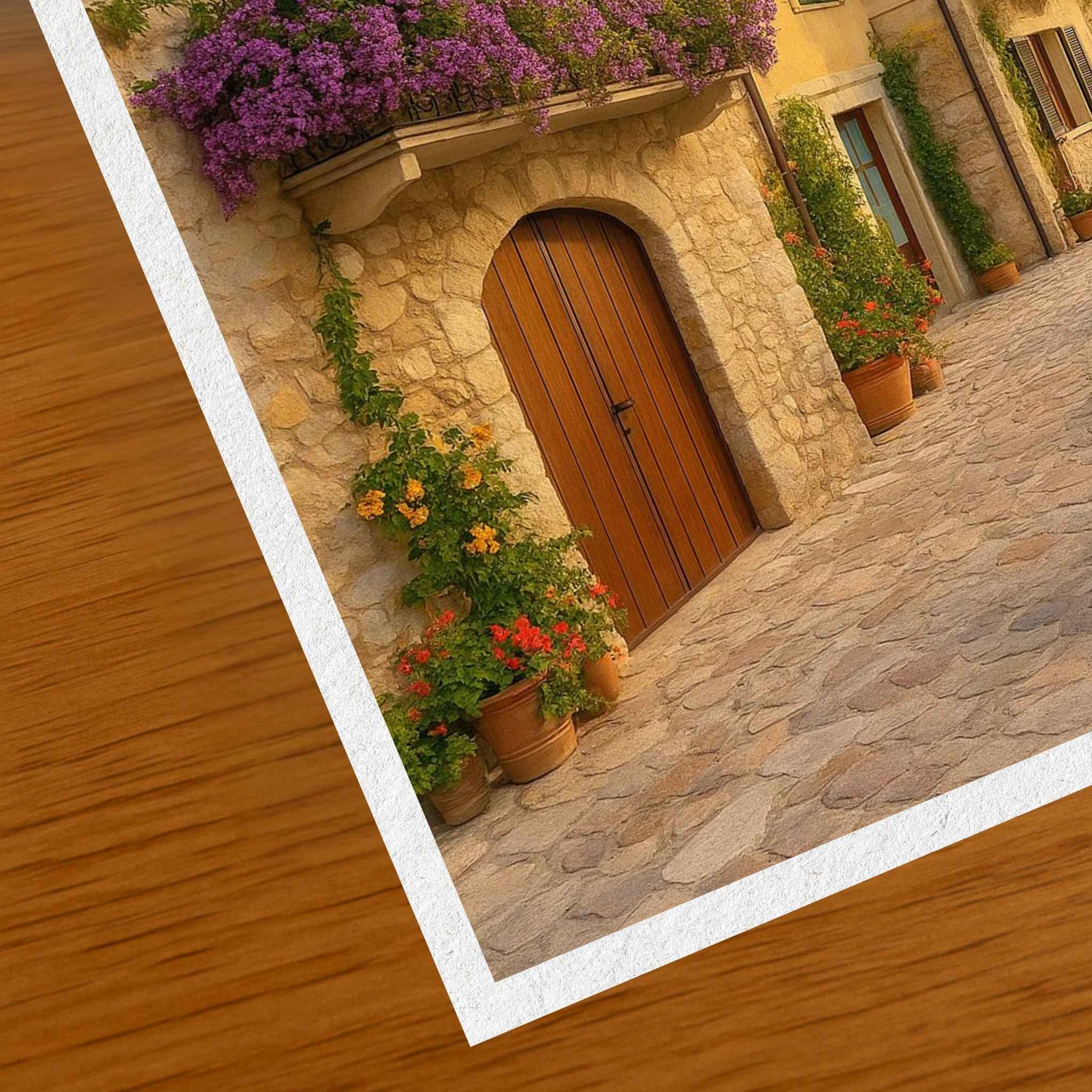 Mediterranean Wall Art – Italian Seaside View | Villa Path
