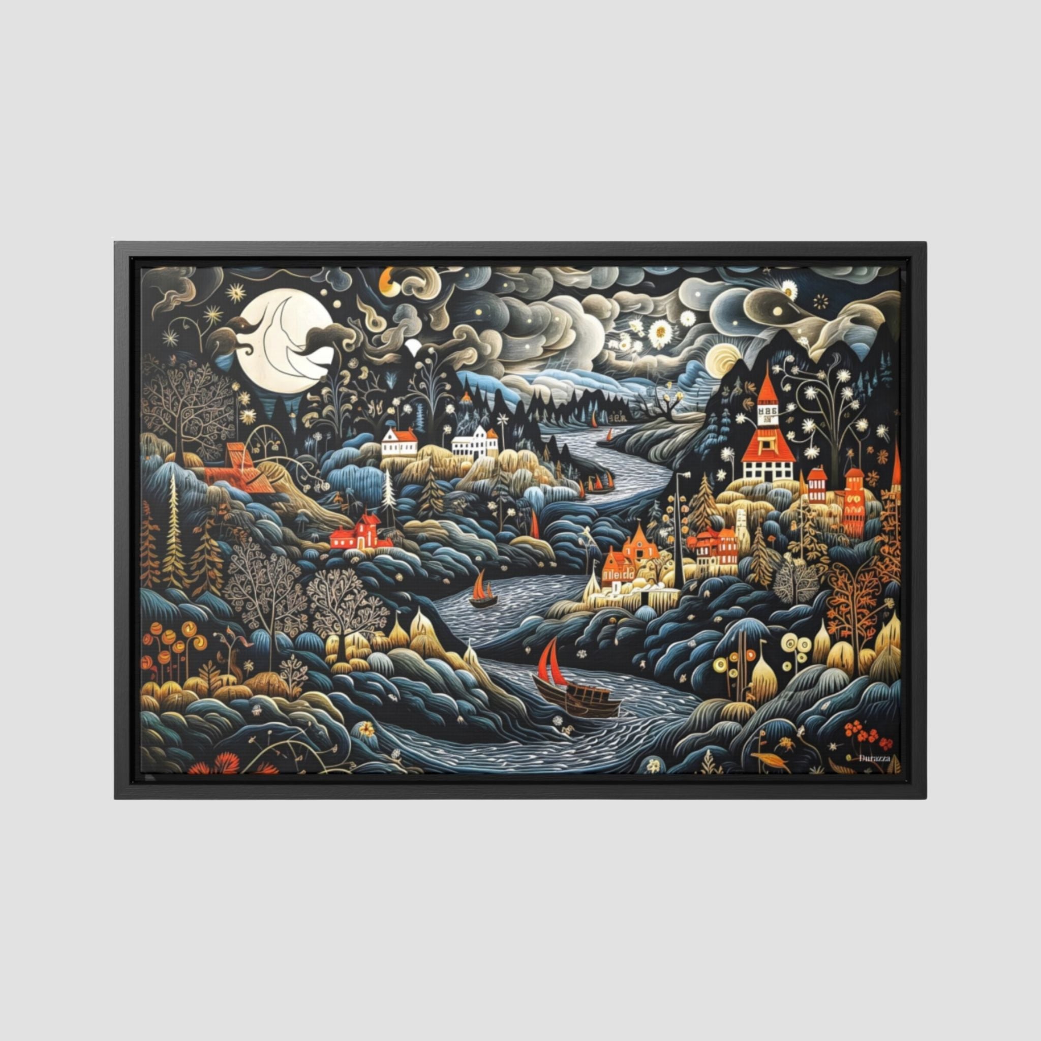 Nordic Fjord Canvas Art 18x12–36x24 | Nordic Waterways