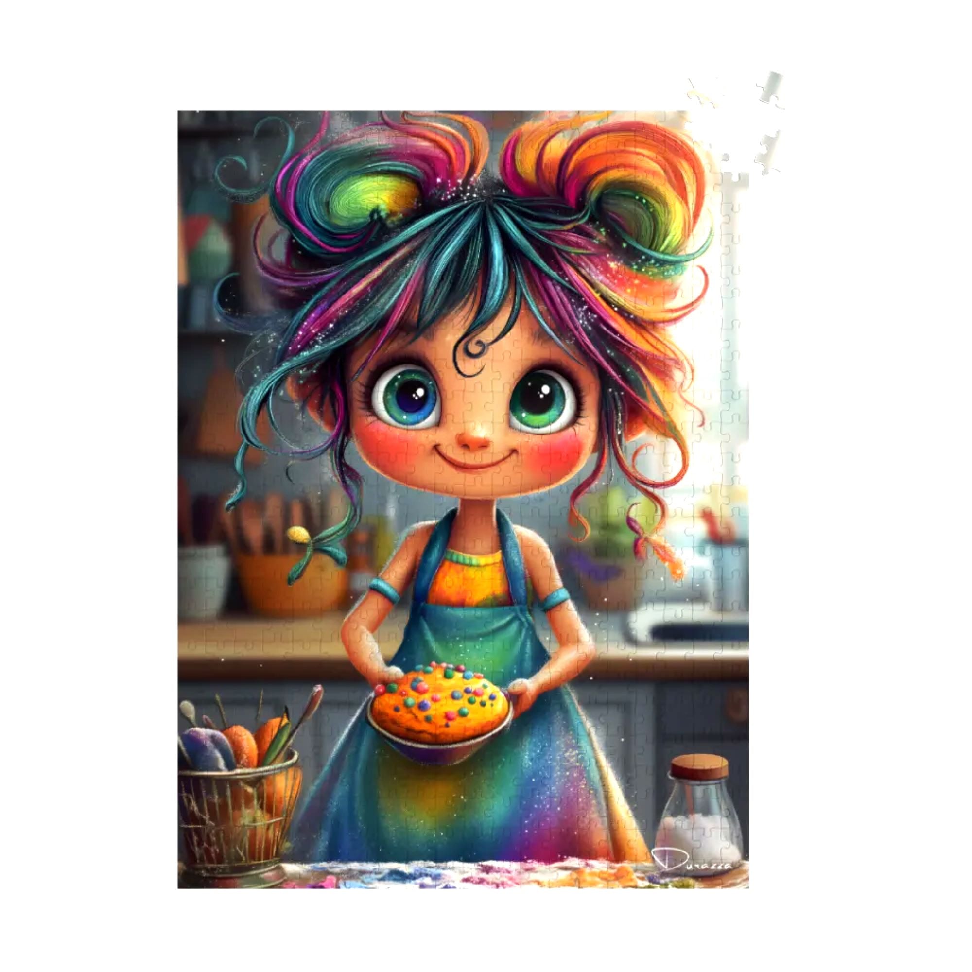 Whimsical Baker Jigsaw Puzzle 500 or 1000 Piece