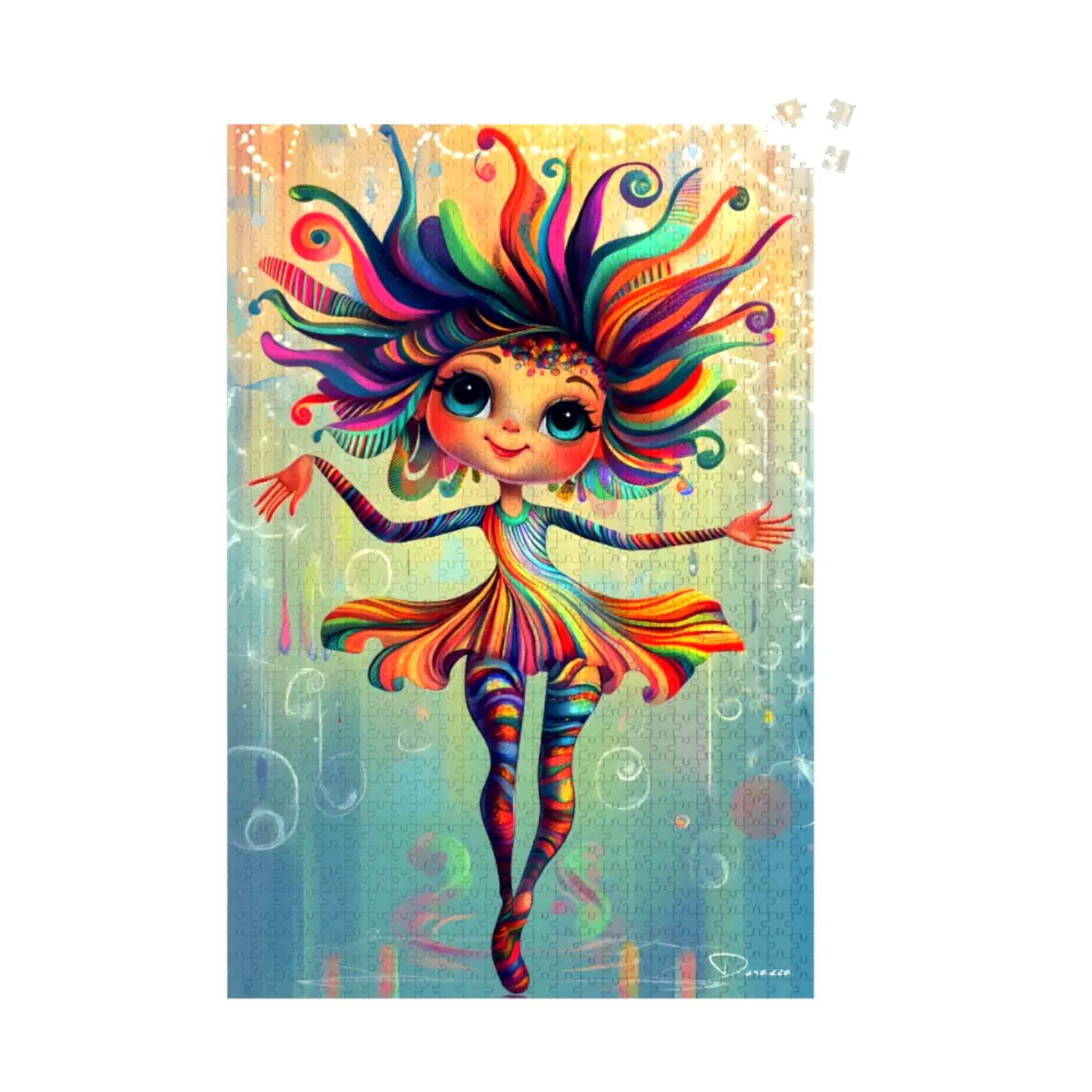 Whimsical Dancer Jigsaw Puzzle 500 or 1000 Piece