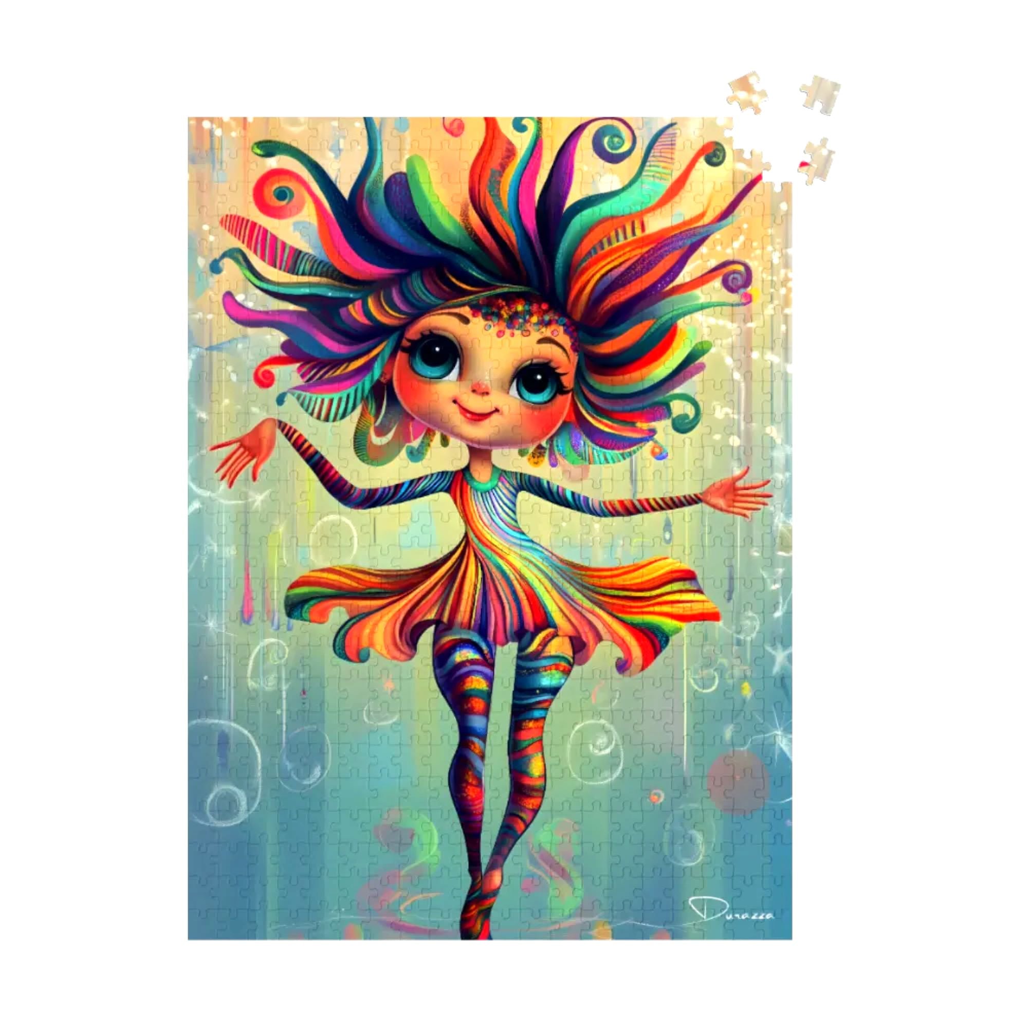 Whimsical Dancer Jigsaw Puzzle 500 or 1000 Piece