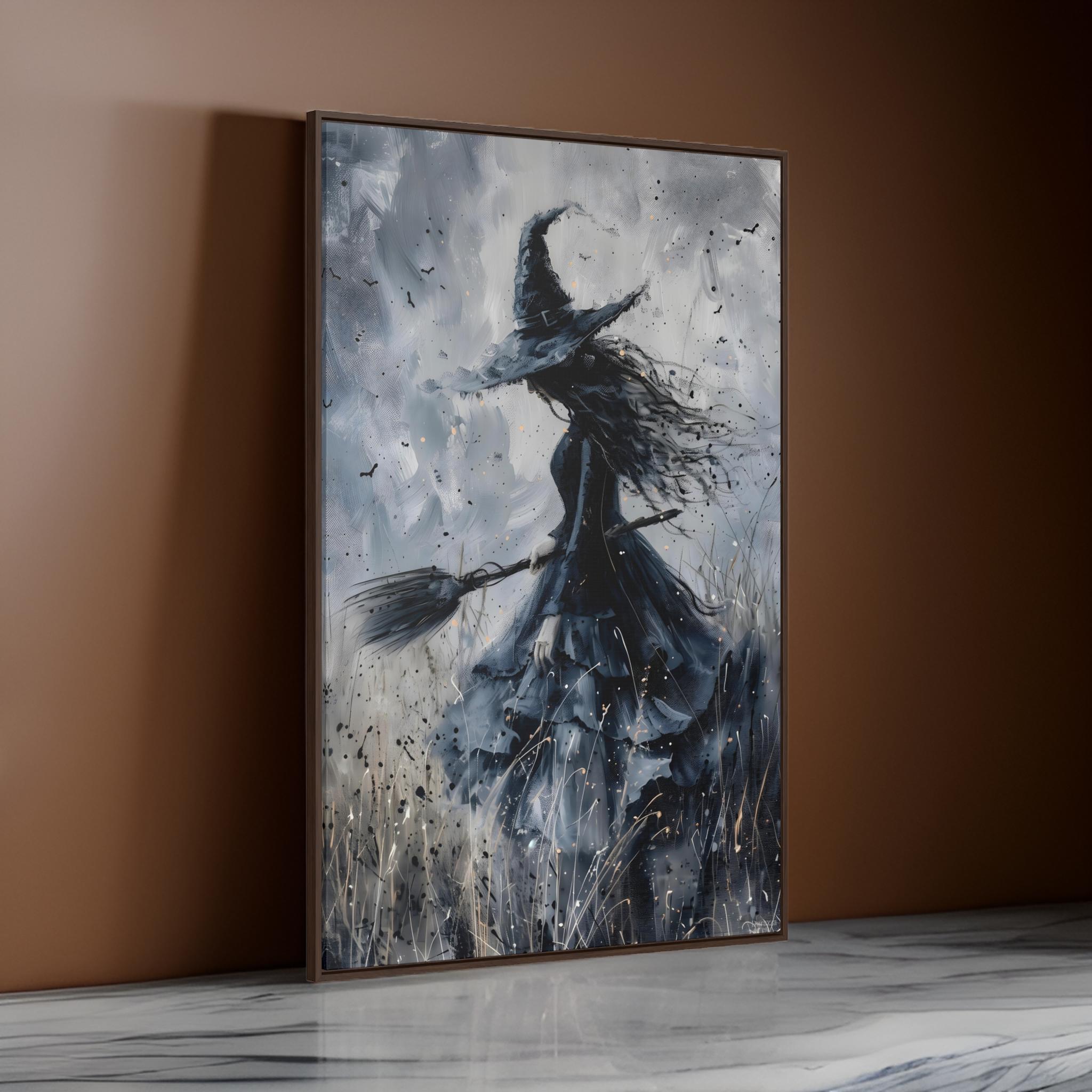 Minimalist Witch Wall Decor | Whispers in the Wind