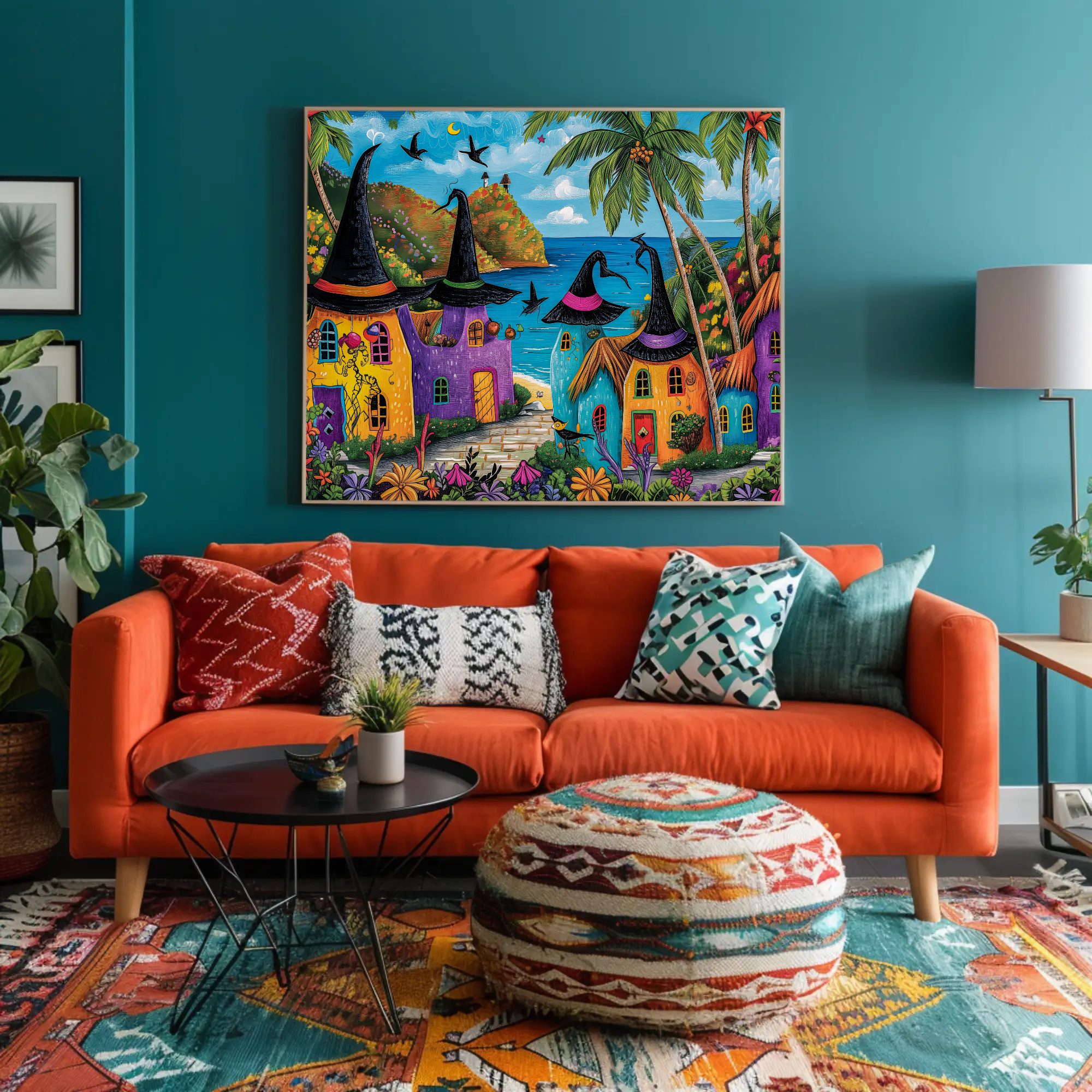 Witch Hat Hamlet Wall Art Decor