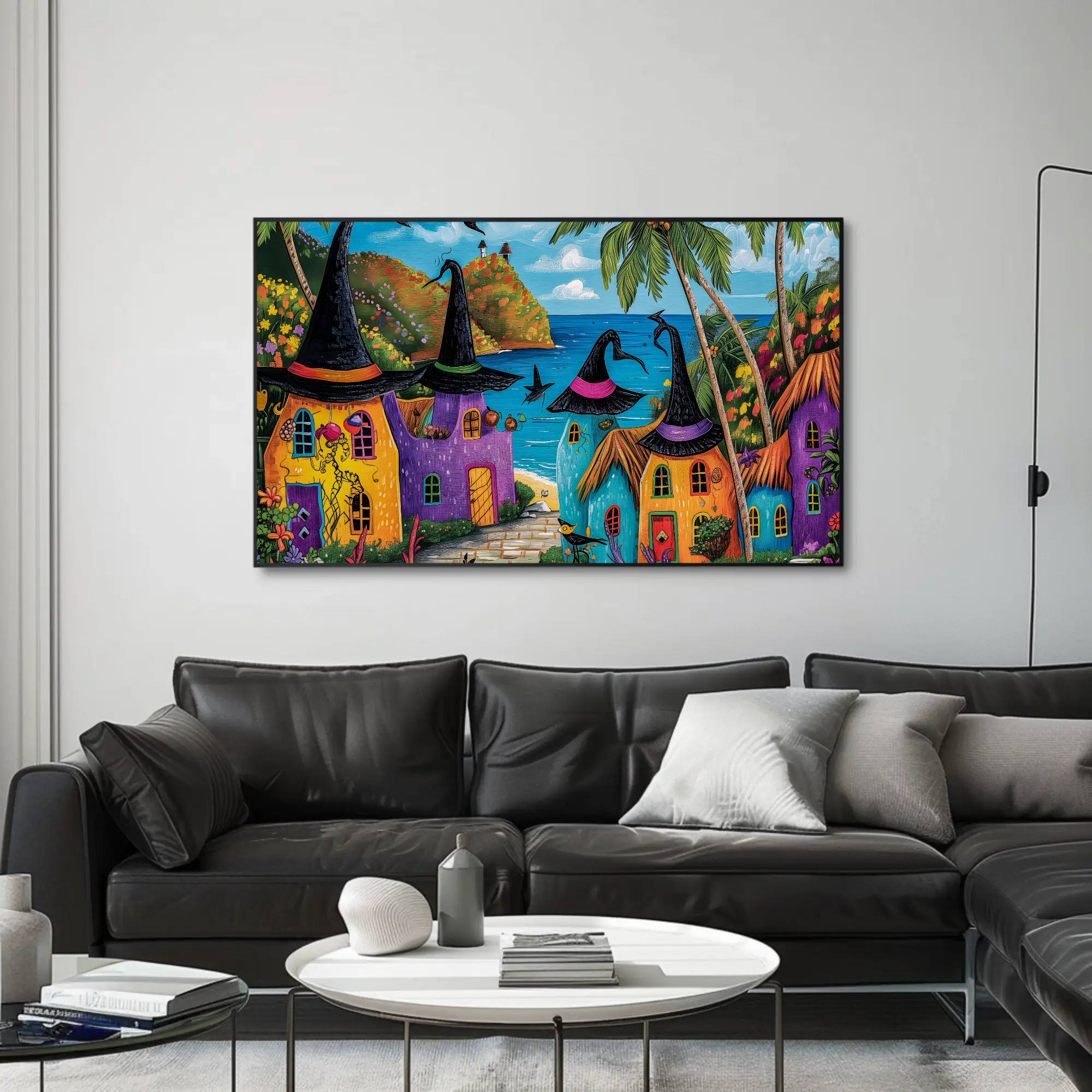 Witch Hat Hamlet Wall Art Decor