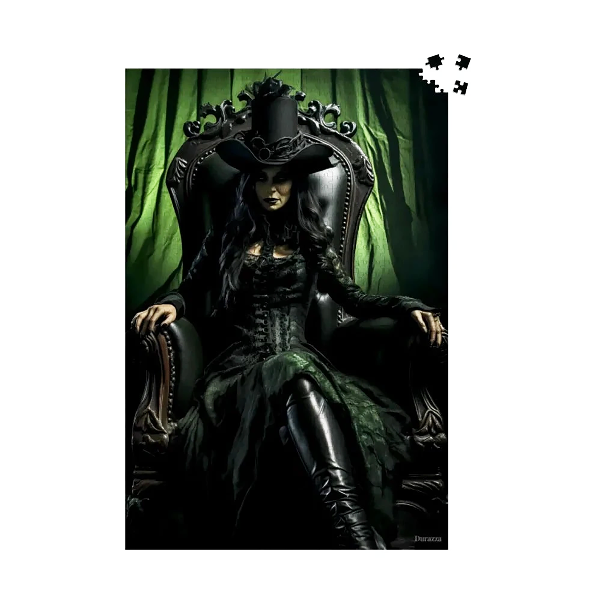 The Witches Gothic Parlor Wooden Jigsaw Puzzle: 500 or 1000 piece