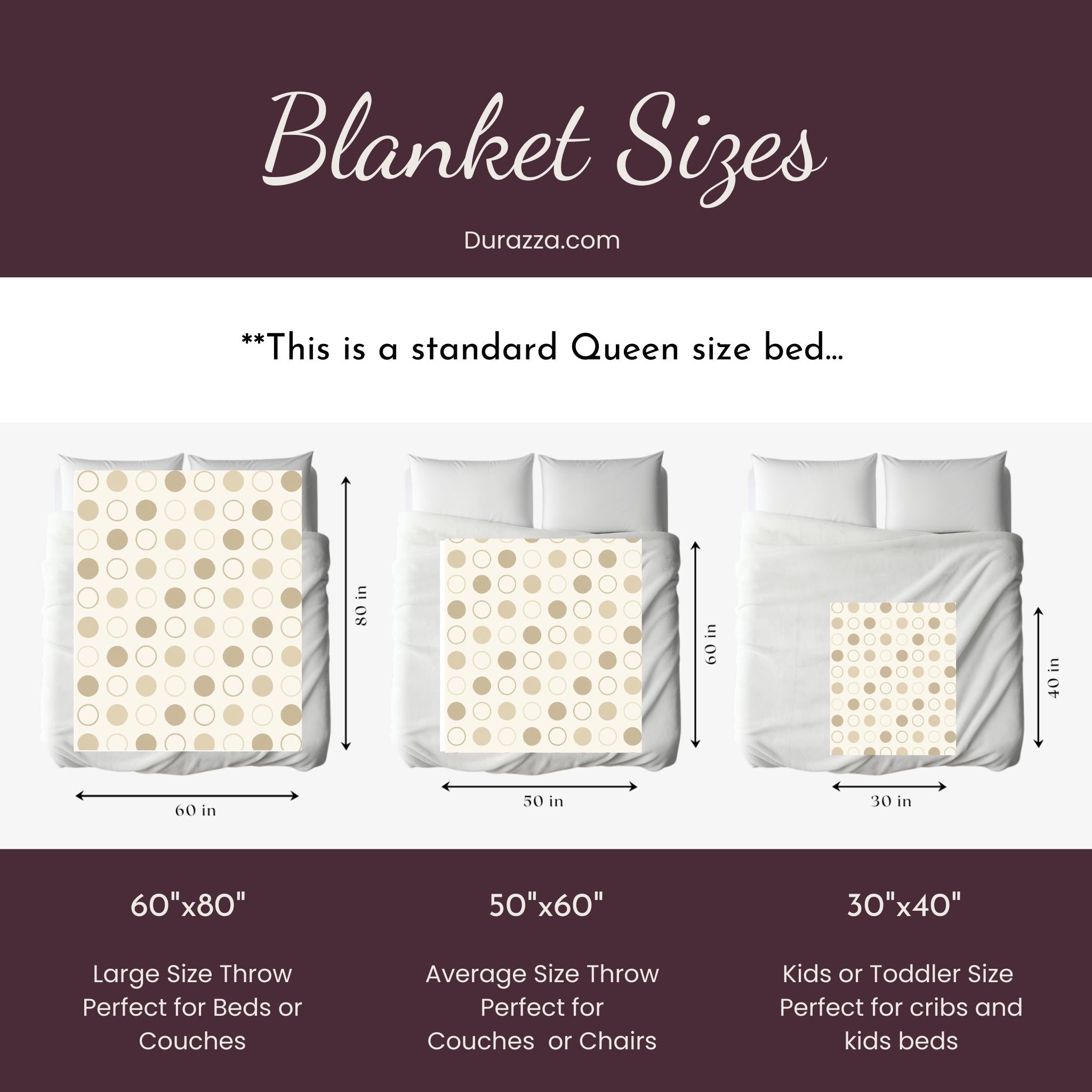 Geometric Throw Blanket - Minimalist Neutral | Zen Circle