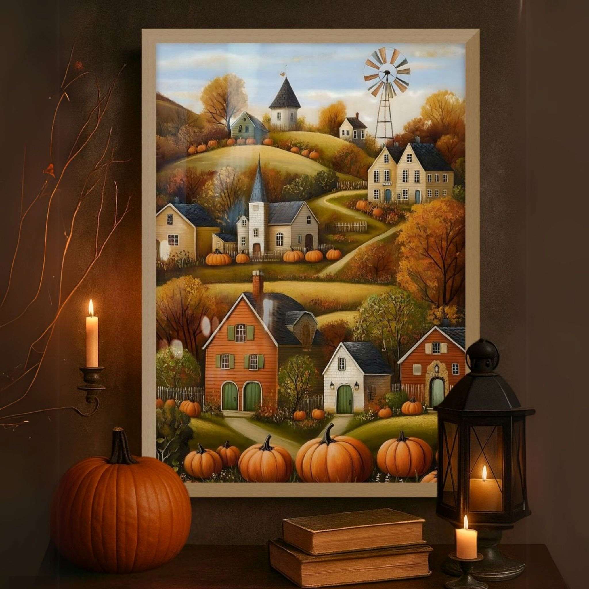 Autumn Wall Art - Seasonal Home Decor | Fall Country Bliss