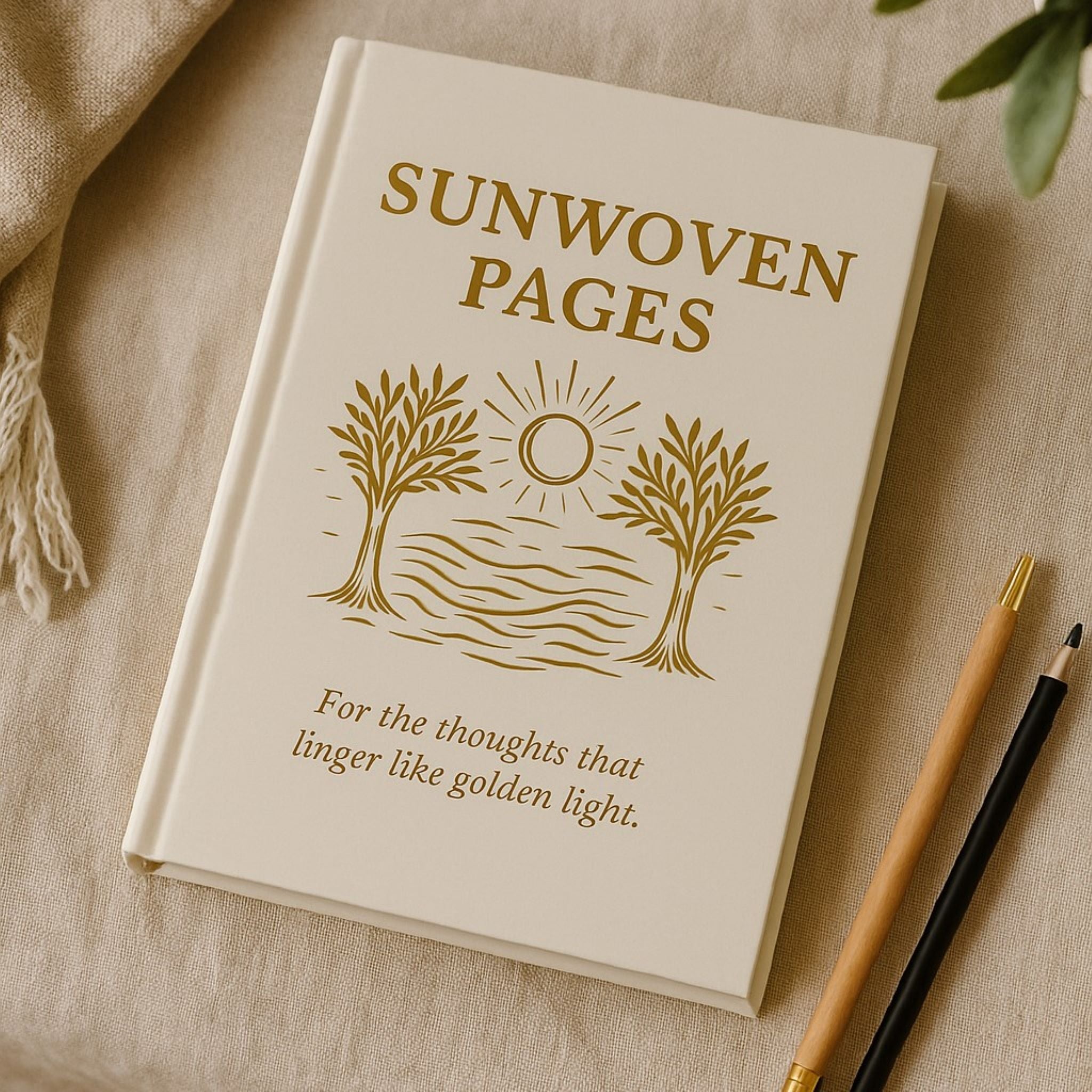 Boho Notebook – Summer Light Journal | Sunwoven Pages