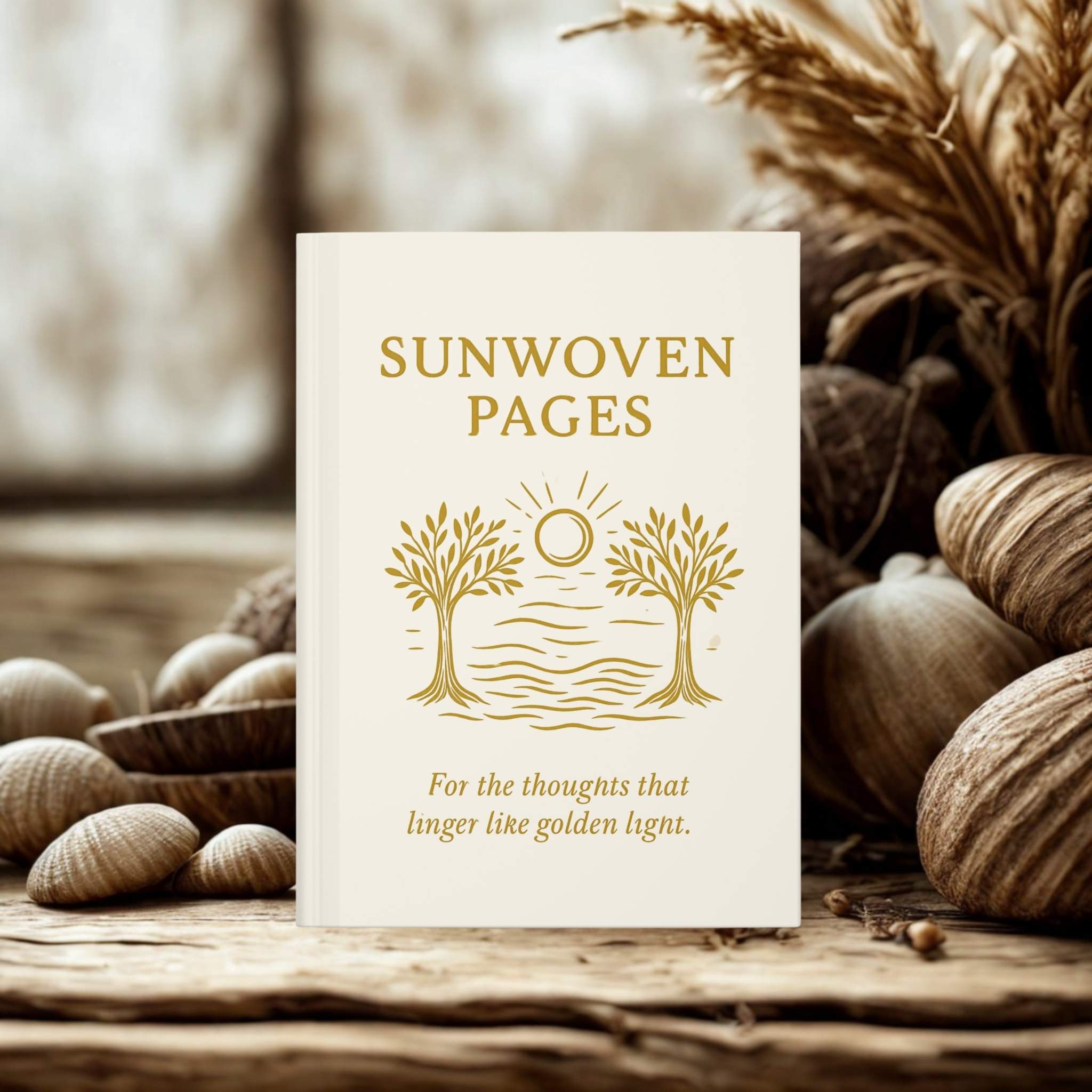 Boho Notebook – Summer Light Journal | Sunwoven Pages