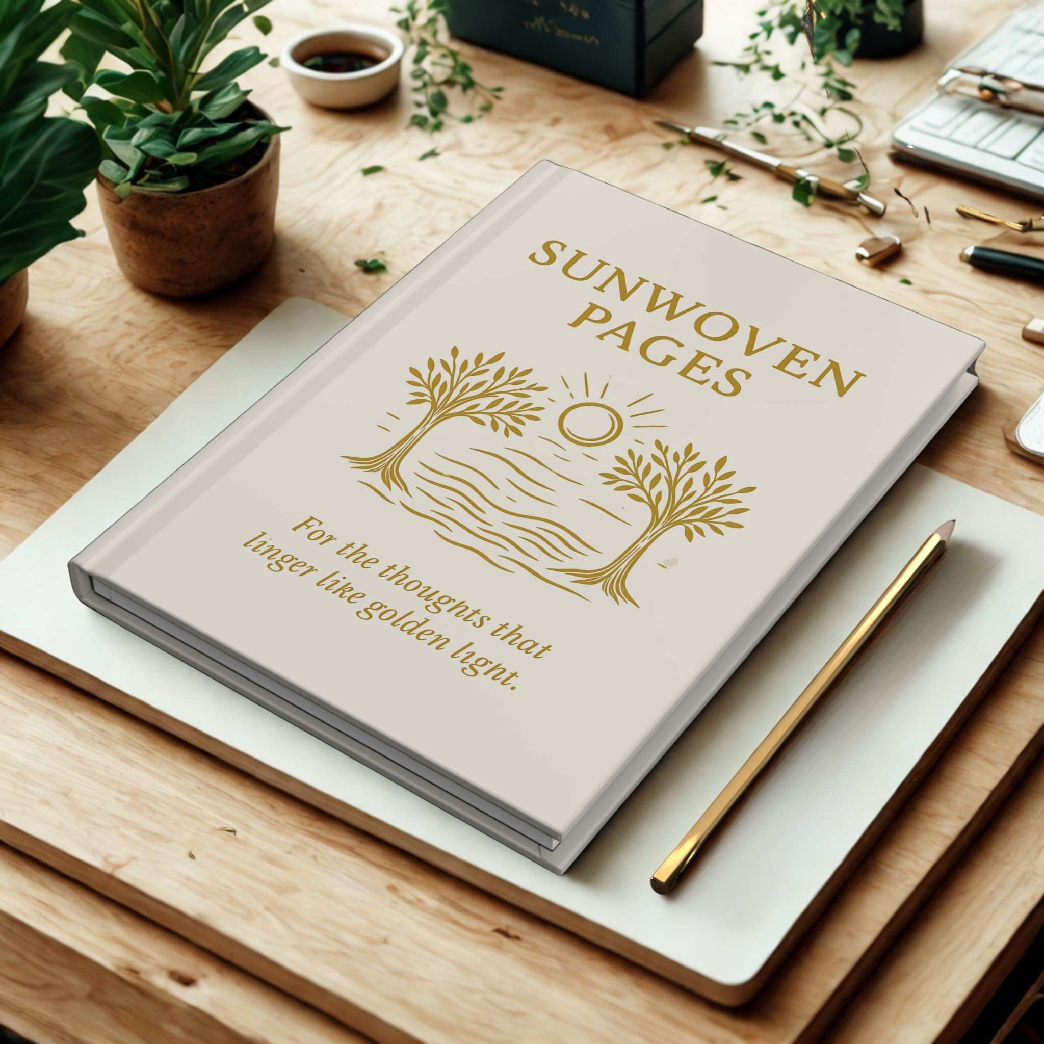 Boho Notebook – Summer Light Journal | Sunwoven Pages