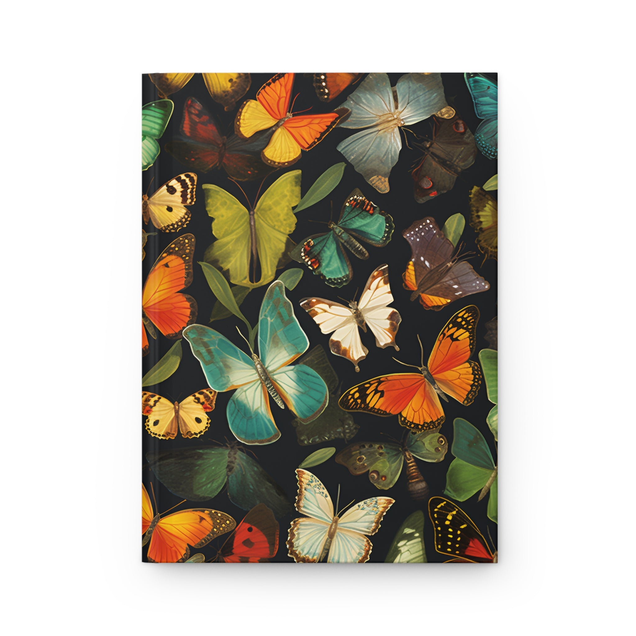 Butterflies: The Dance of the Dark Notebook, Lined 6" x 8"