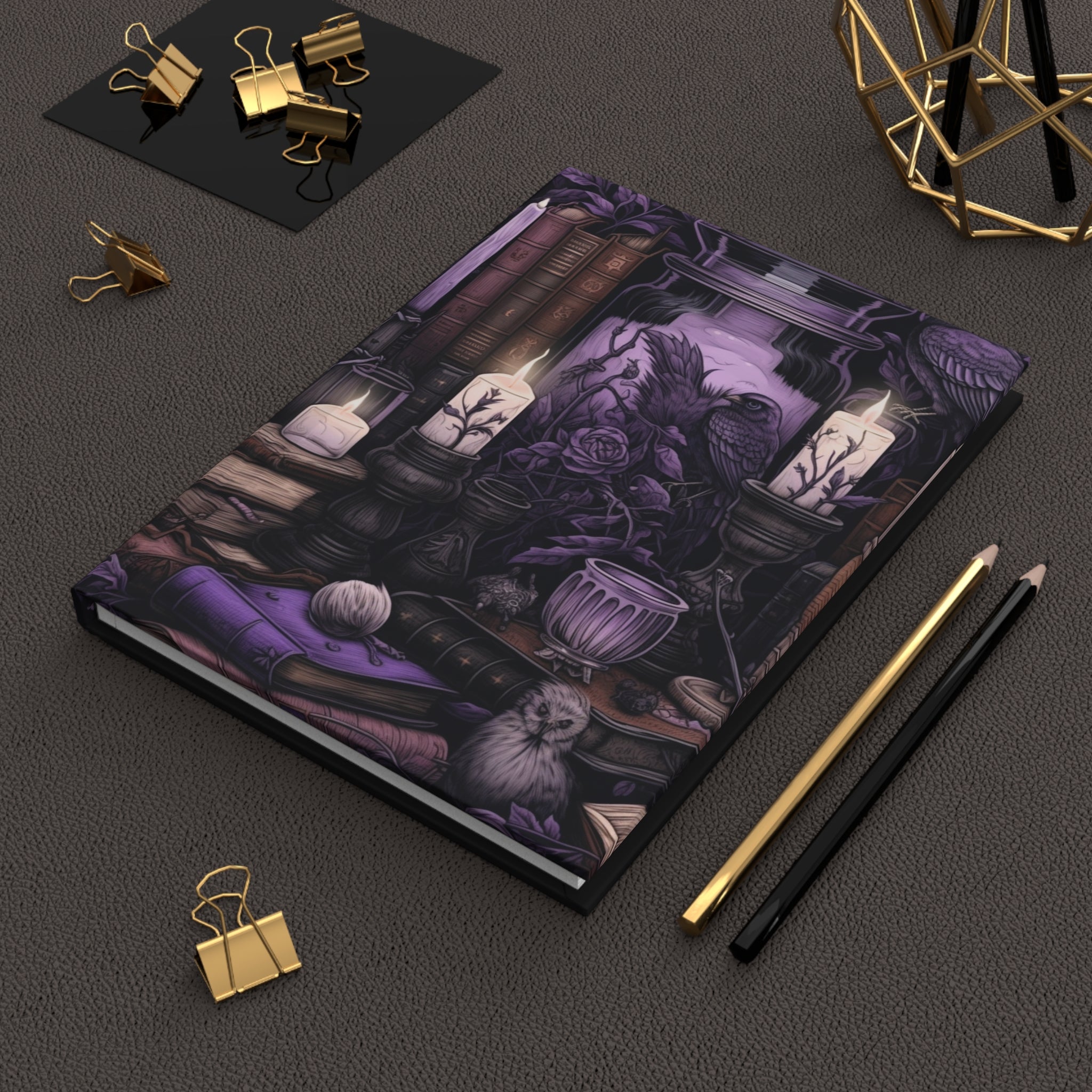 Gothic Grimoires: Enigmatic Spellbinding Journal & Blank Notebook