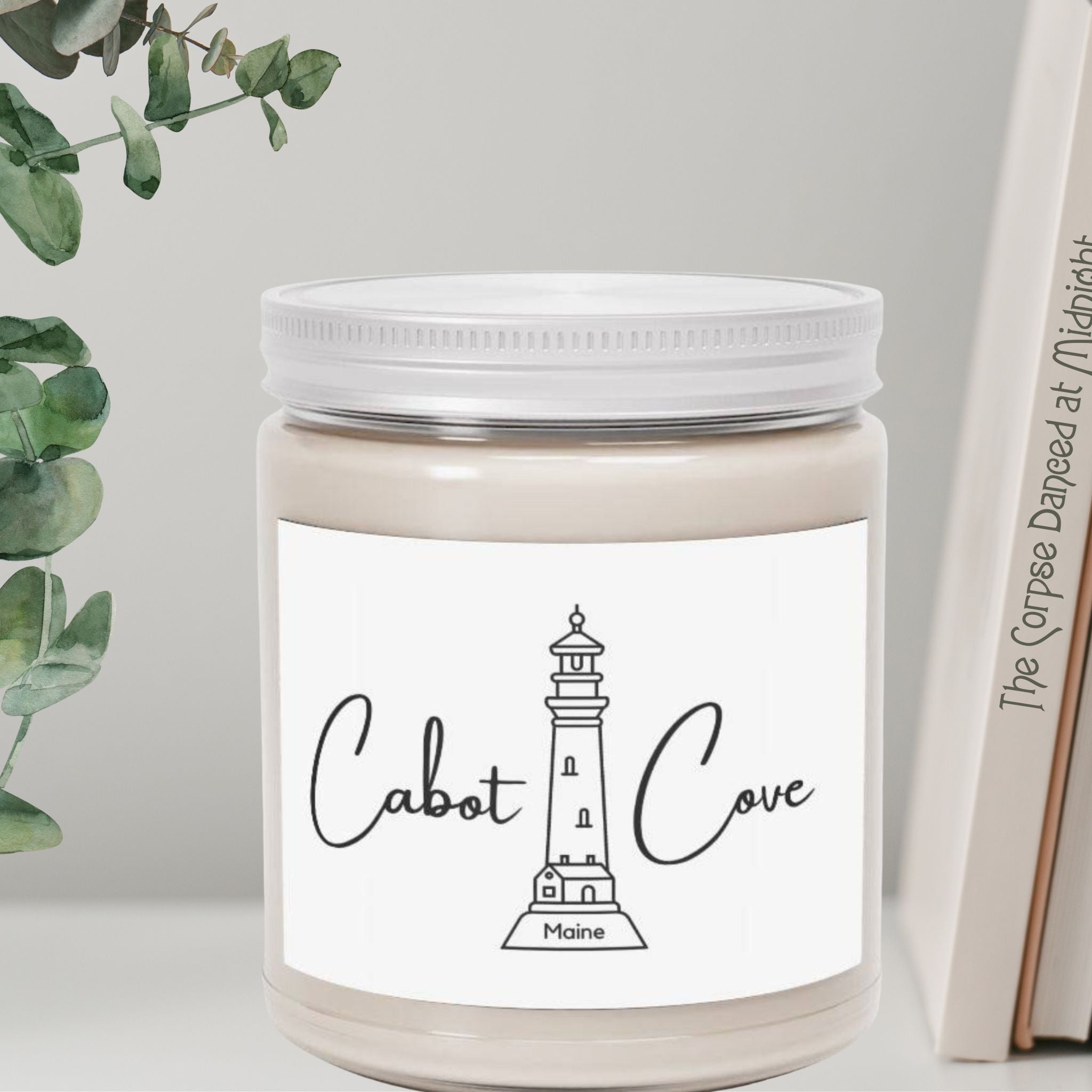 Cabot Cove Soy Candle Eco Friendly, Aromatherapy Scented, 9 oz 