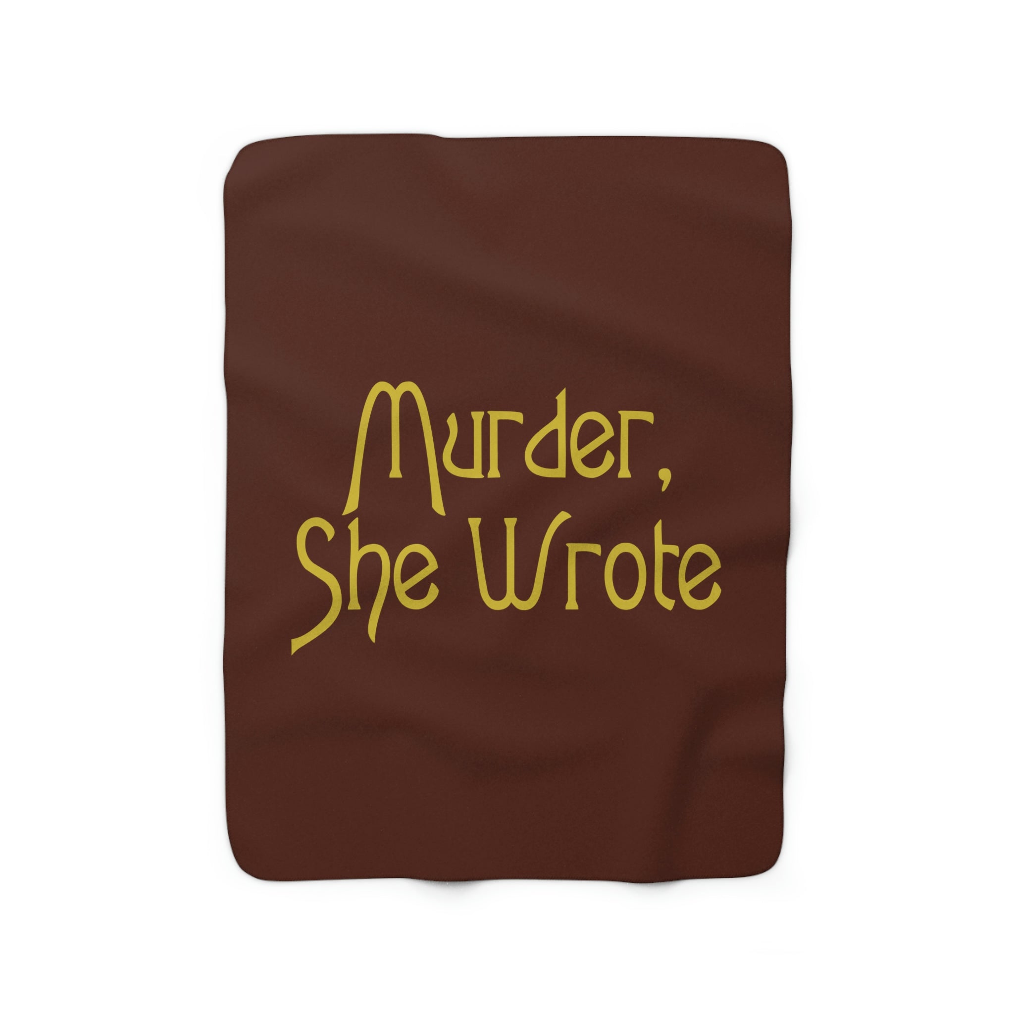 Murder She Wrote Oversized Throw Blanket Sherpa