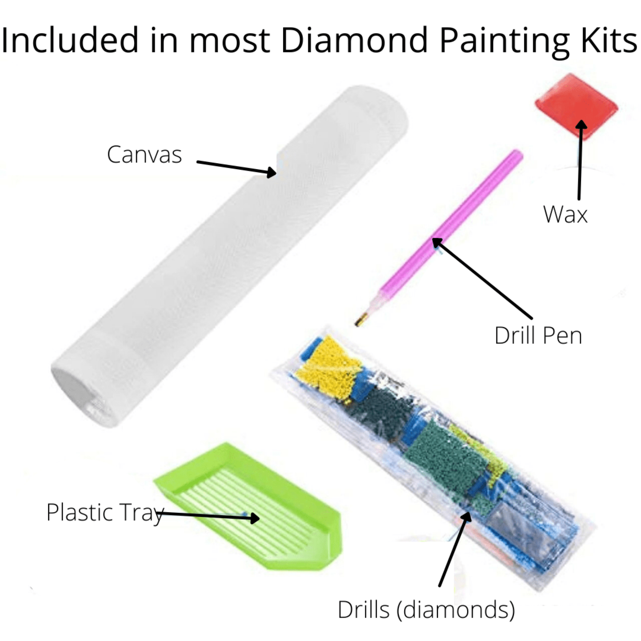 Butterfly Diamond Painting Kit for Kids Framed Stand - Durazza
