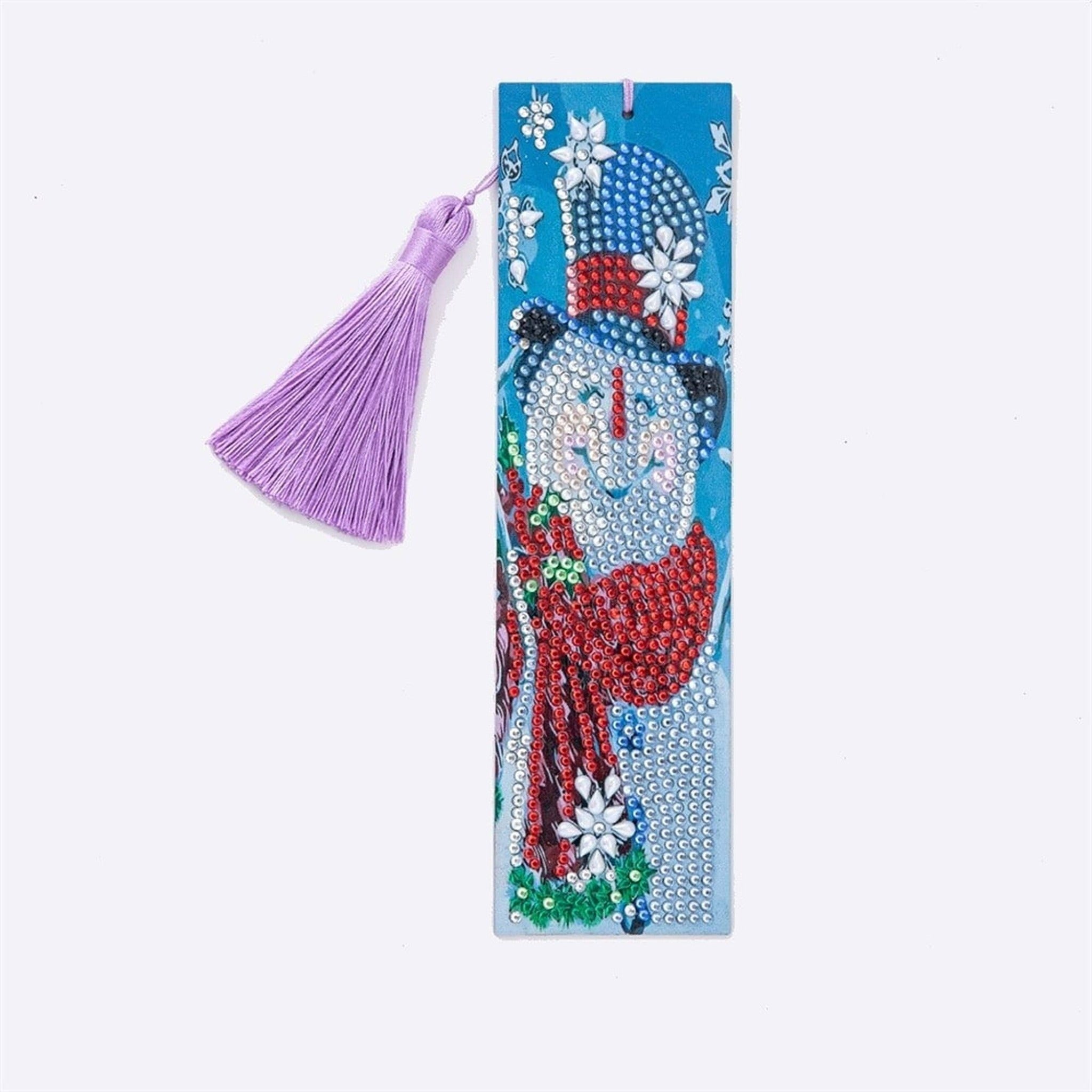 Snowman DIY Bookmark Diamond Painting Kit - Durazza