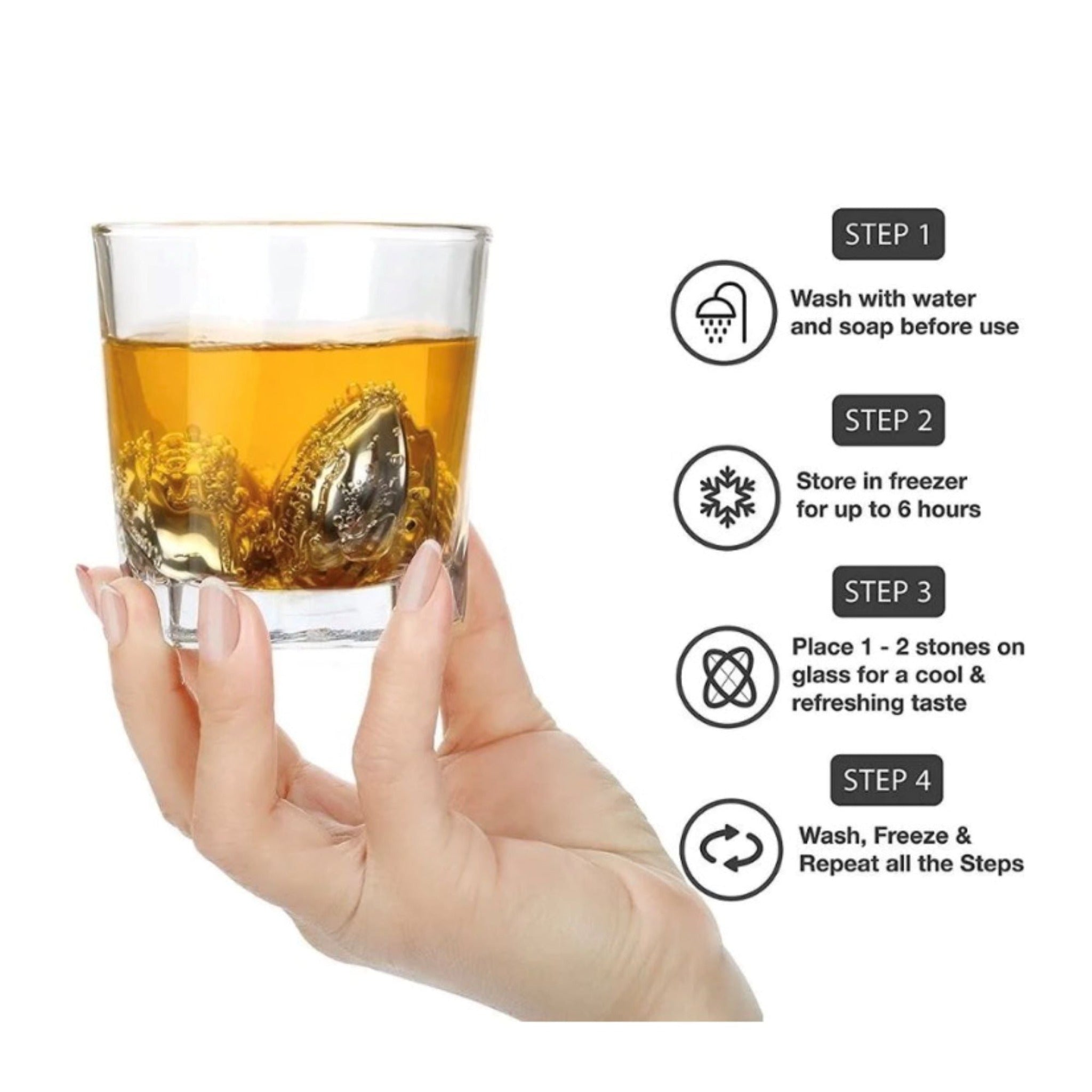 Football Whiskey Stones - Durazza Instructions