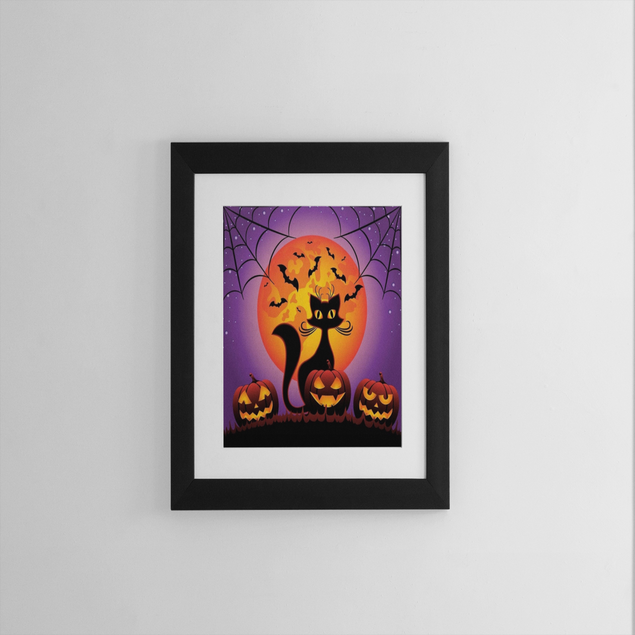 DIY Halloween Diamond Painting Kit, 5D-Full Drill Round 35*35cm - Durazza