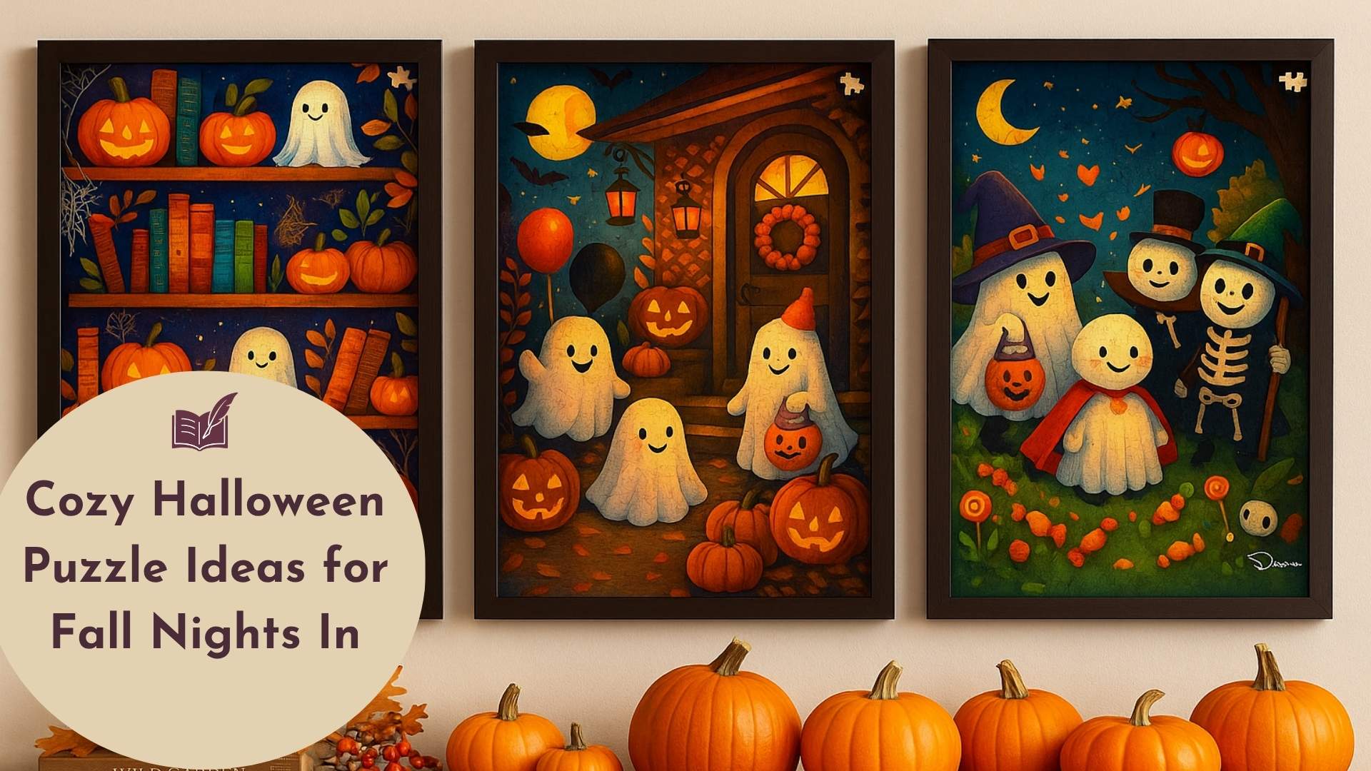•	Whimsical Halloween Puzzles for a Softer Spooky Season