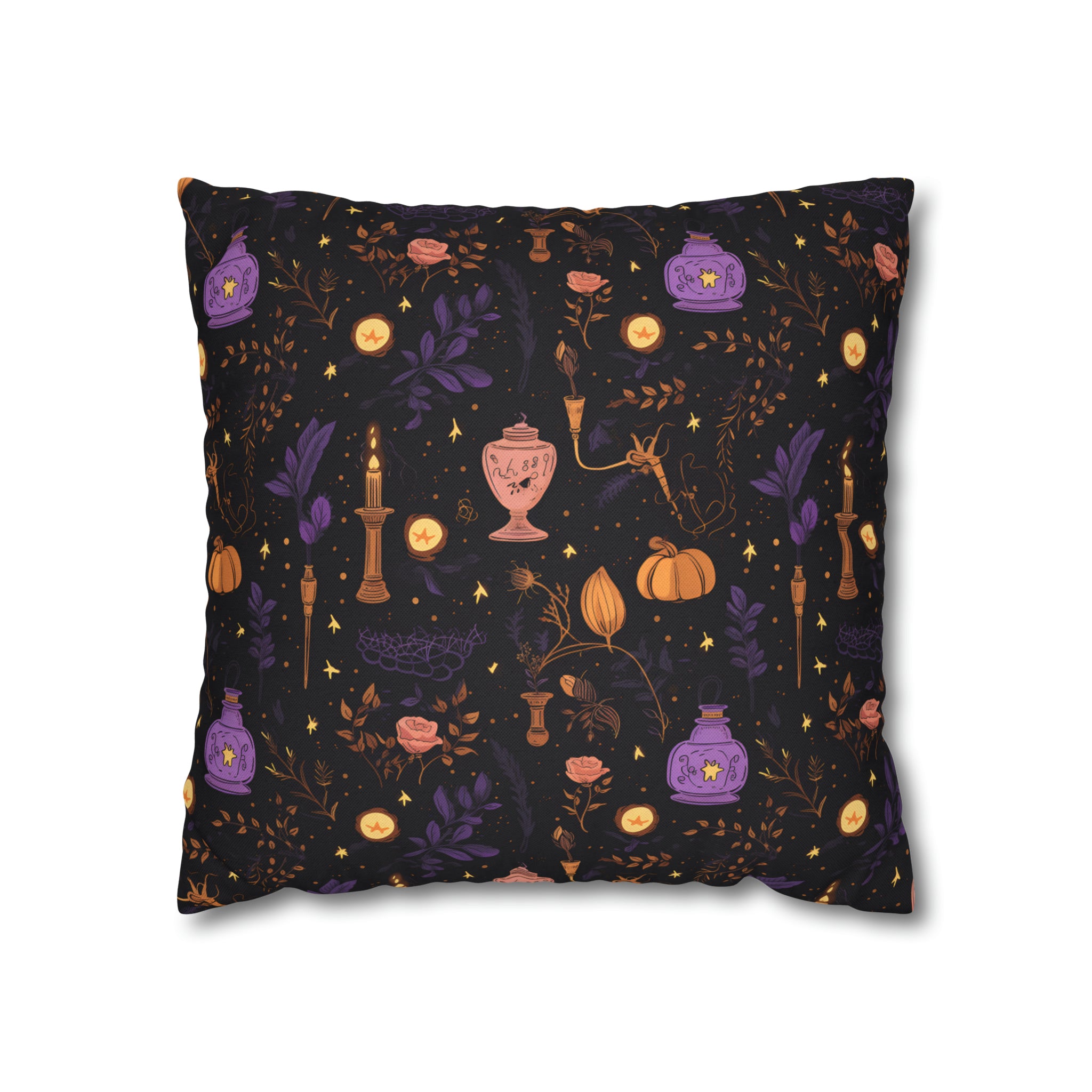 Witching Lanterns Pillowcase, Enchanted Shadows