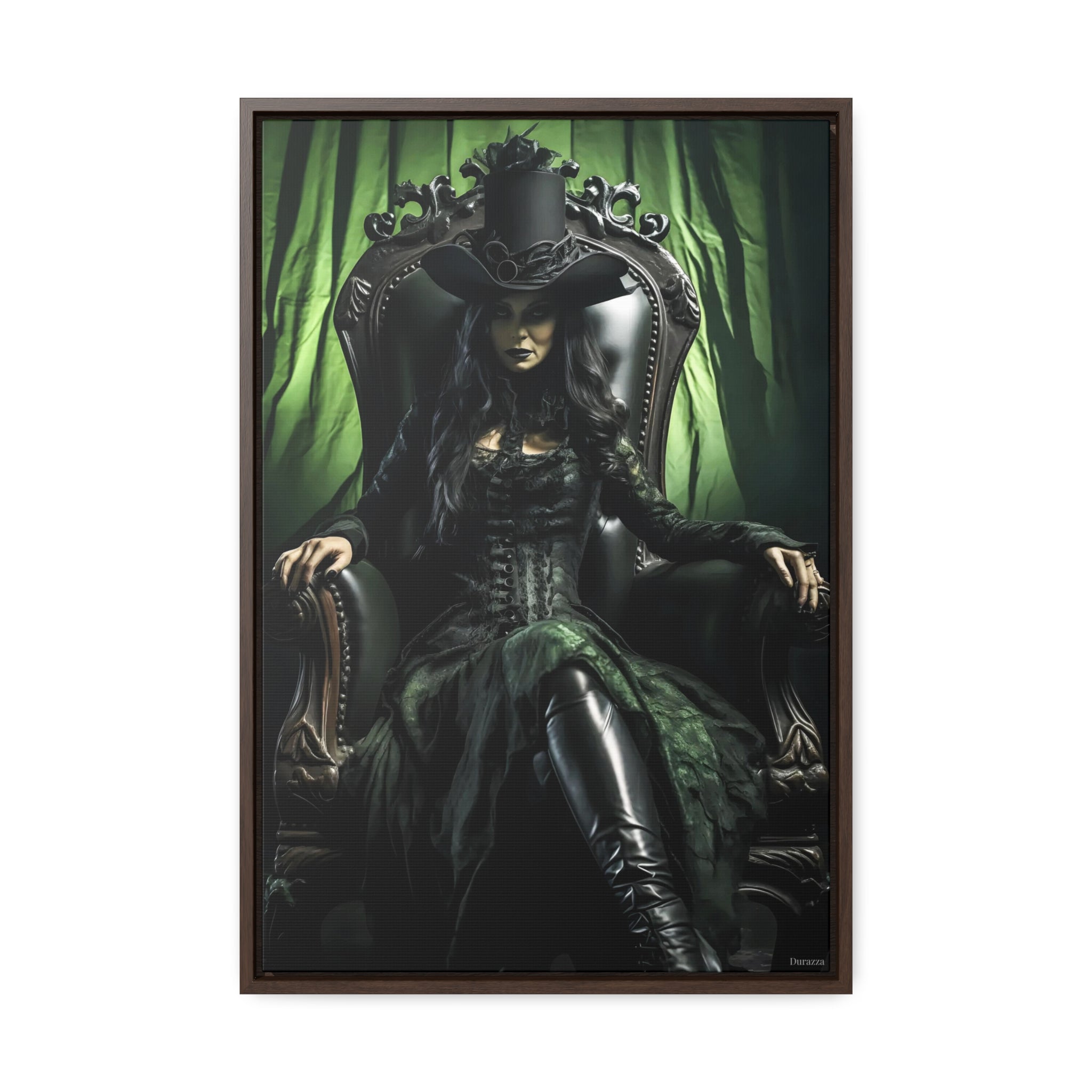 The Witches Gothic Parlor Framed Art Print