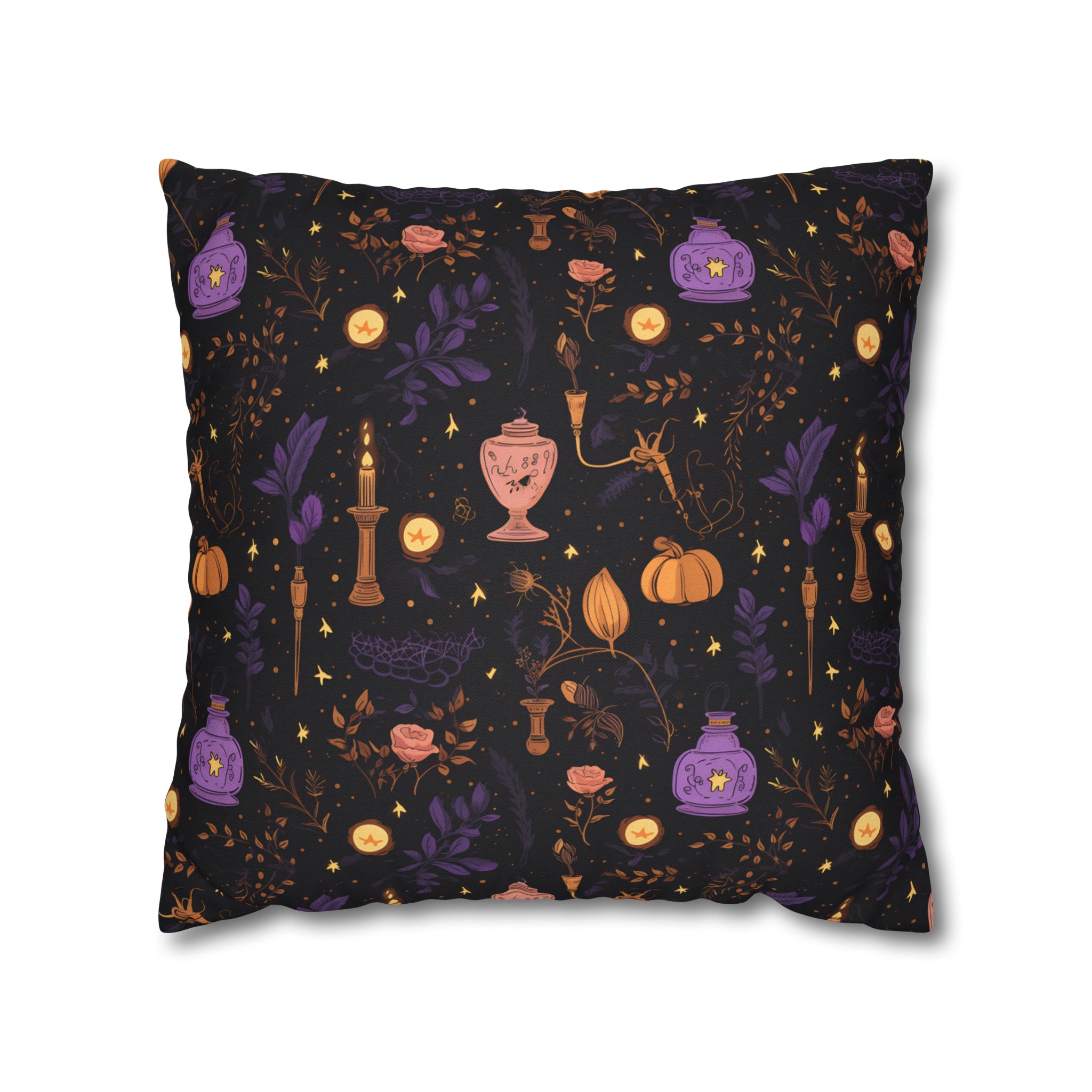 Witching Lanterns Pillowcase, Enchanted Shadows