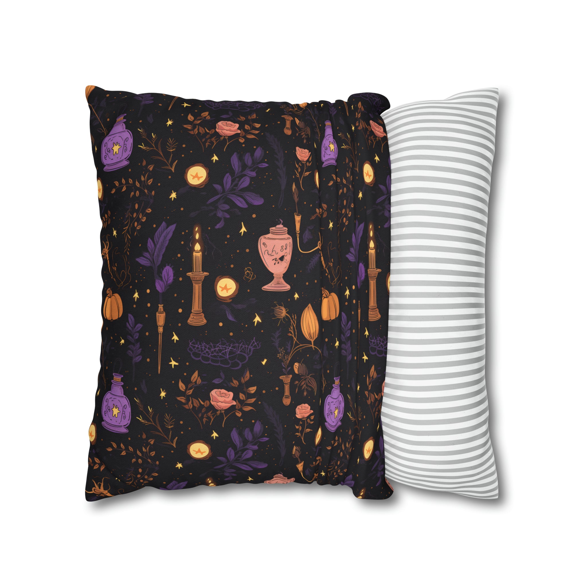 Witching Lanterns Pillowcase, Enchanted Shadows