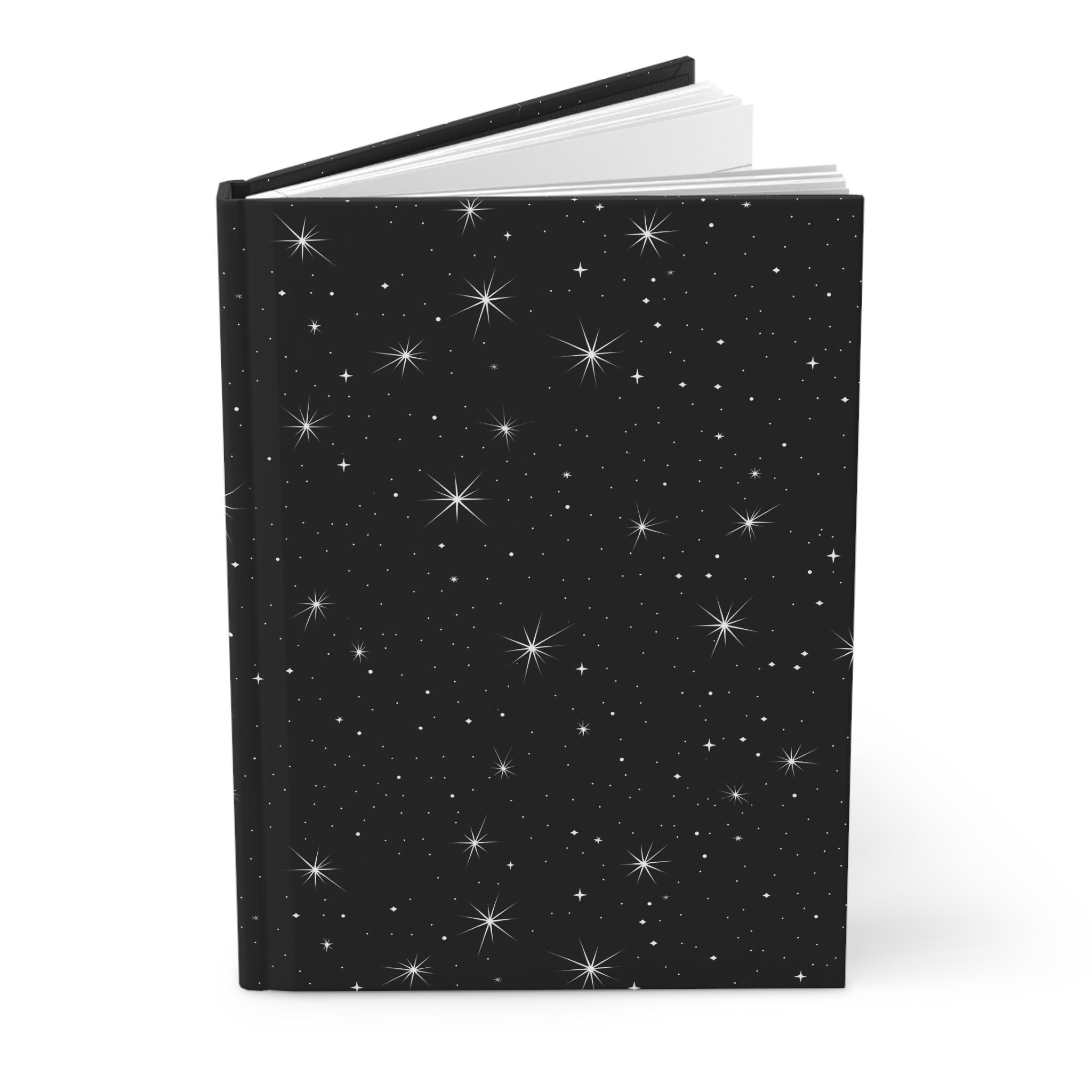 Starry Night Sky Journal: 8"x6" Lined Hardcover