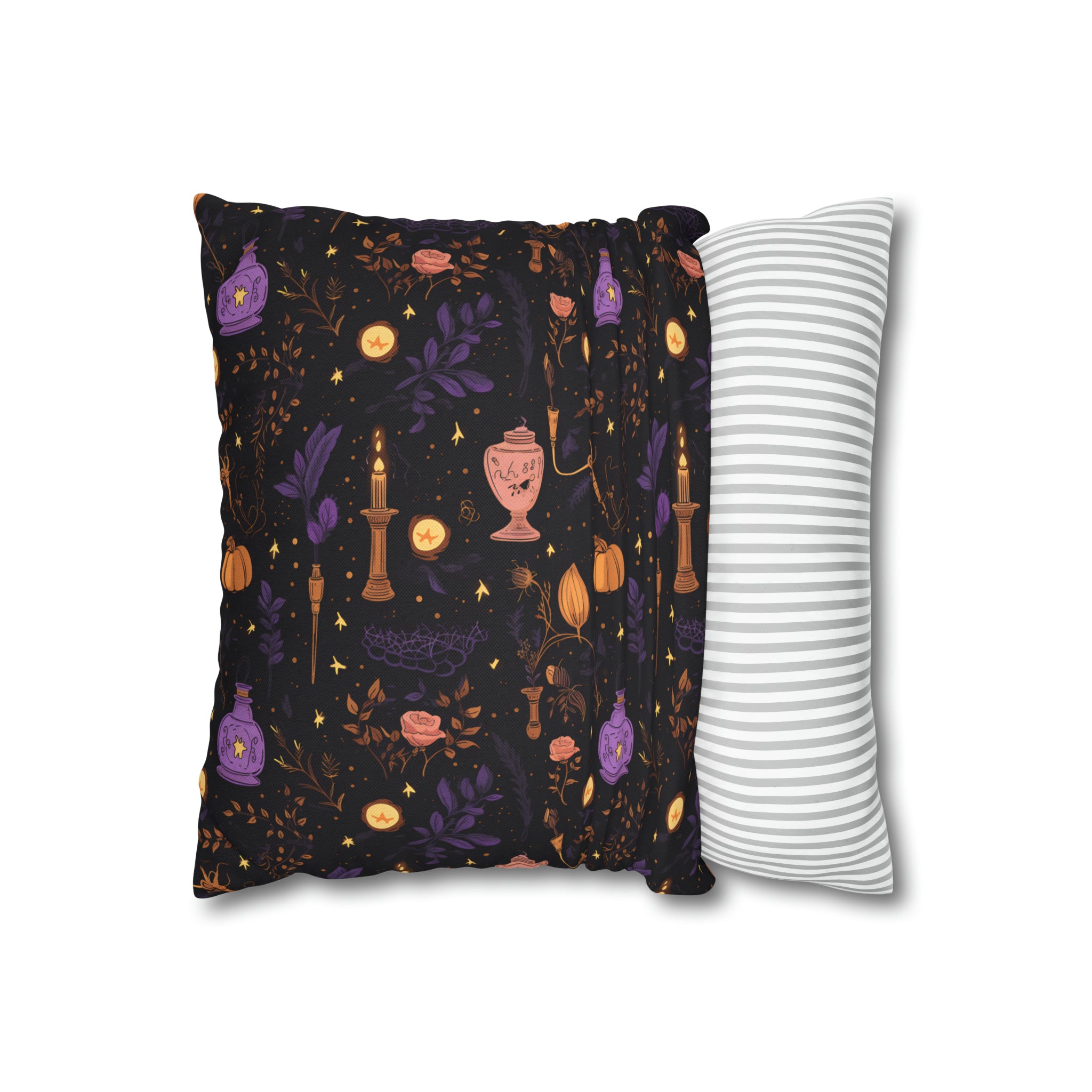 Witching Lanterns Pillowcase, Enchanted Shadows