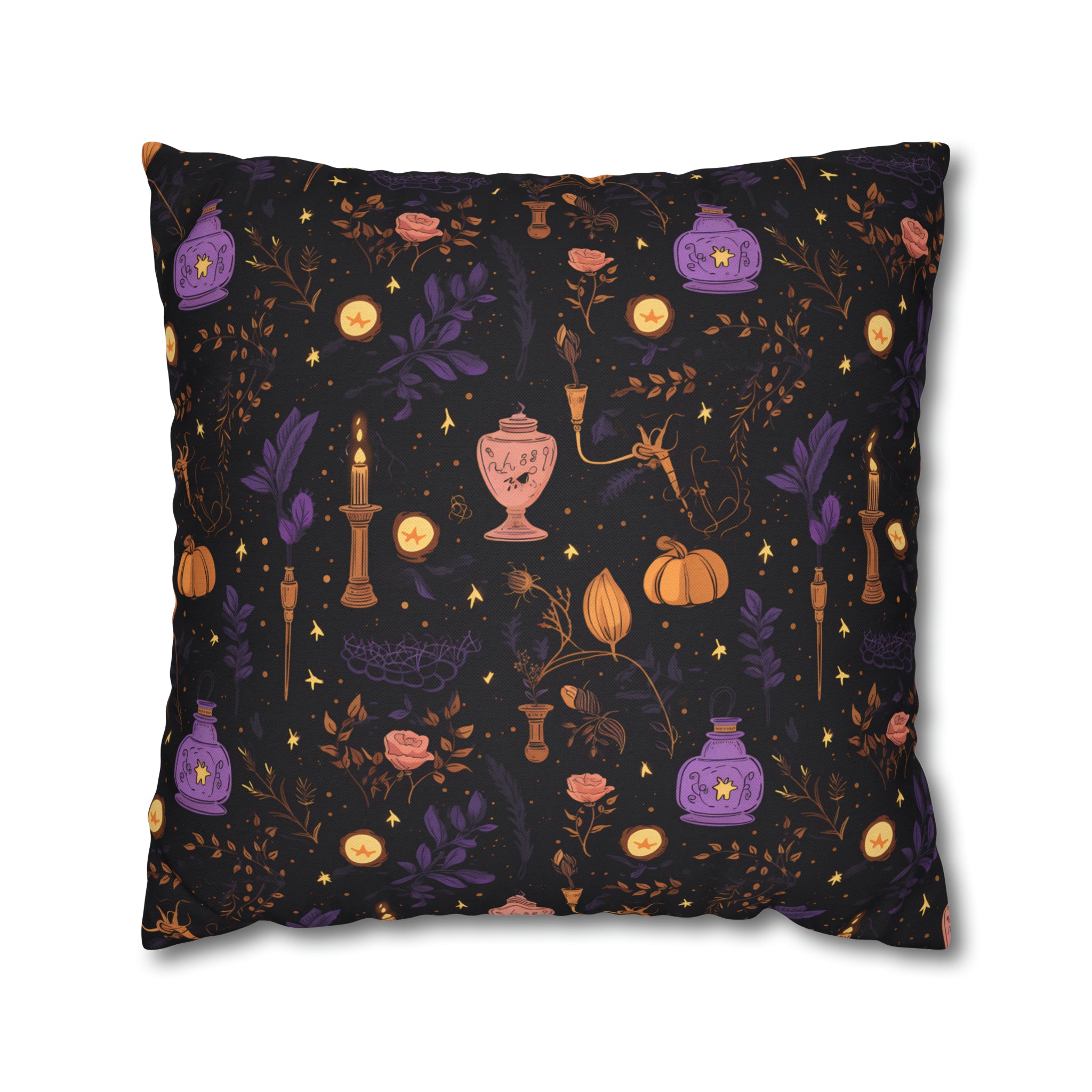 Witching Lanterns Pillowcase, Enchanted Shadows