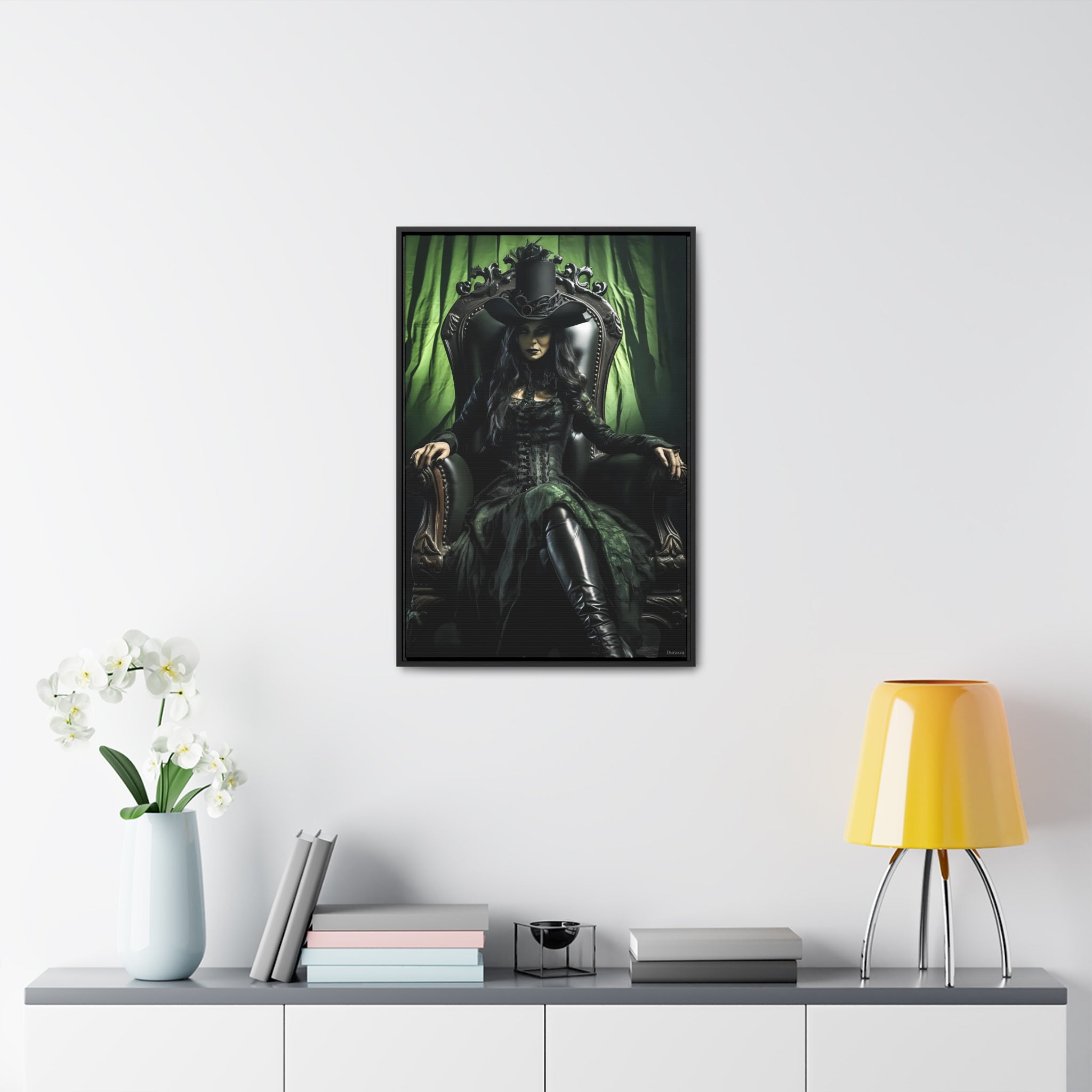 The Witches Gothic Parlor Framed Art Print