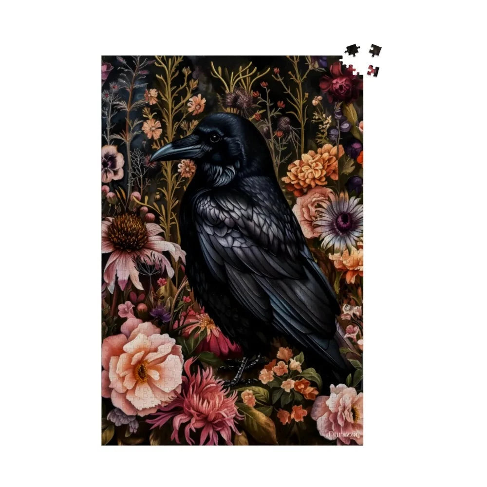 Raven Blossom 1000 piece wooden jigsaw puzzle
