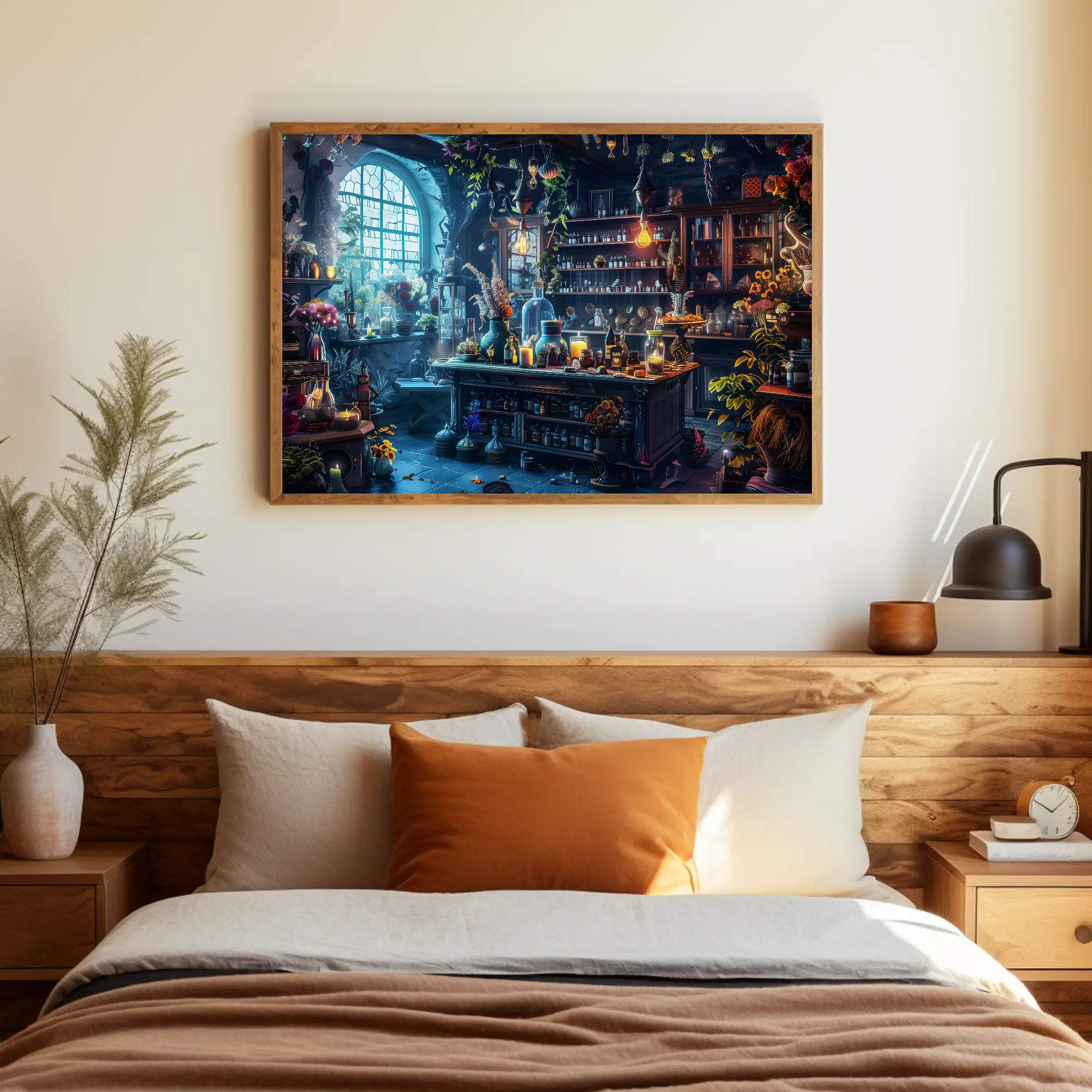 Alchemist's Den Wall Art: Fantasy Artwork