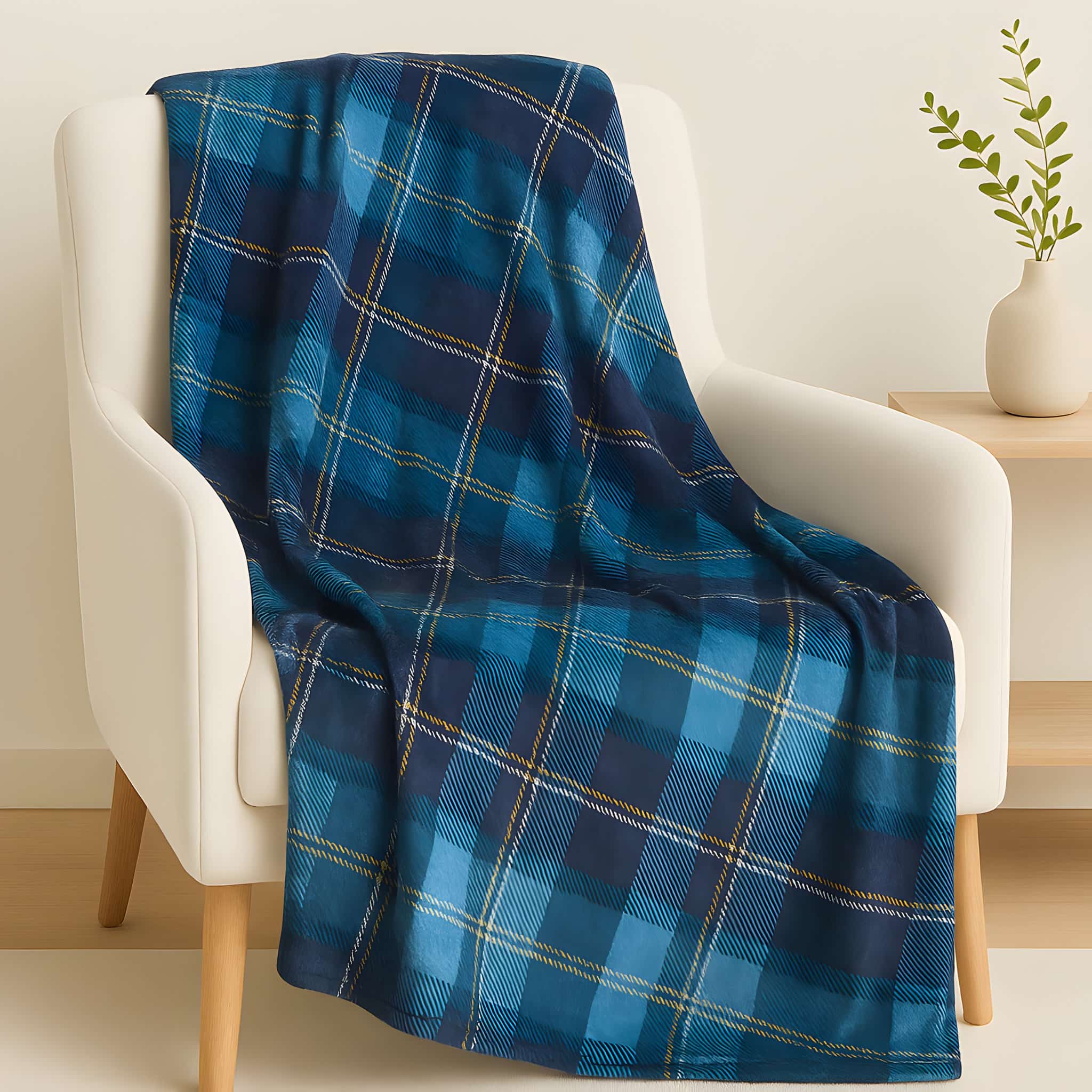 Heritage Plaid Blanket – Sherpa or Velveteen Home | Frost Check