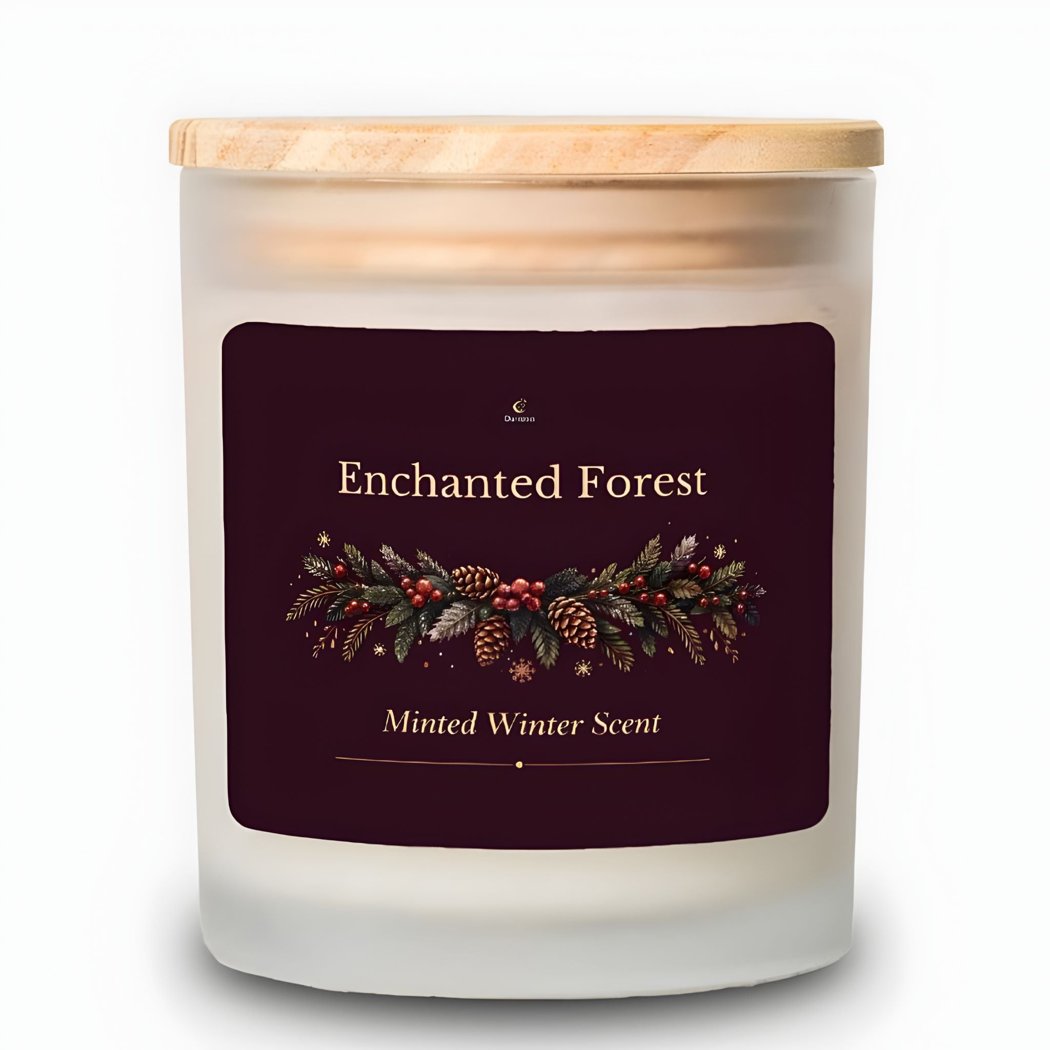 Mint Fraiser Candle 11 oz Wood Wick | Enchanted Forest - Durazza