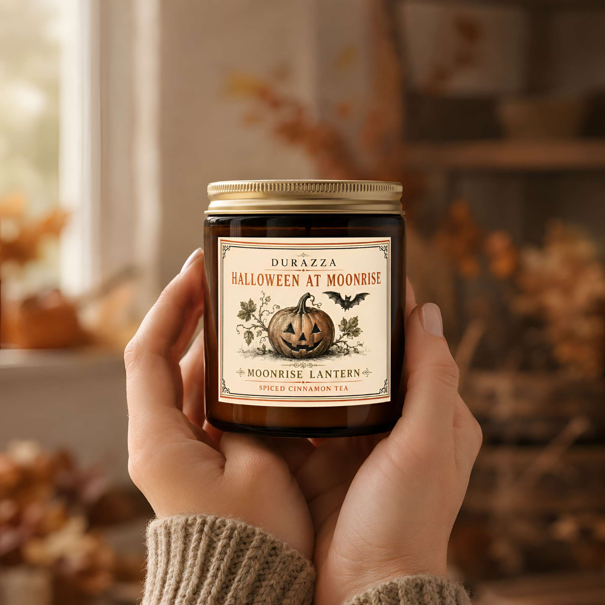 Halloween Candle Spiced Cinnamon Tea – 9 oz | Moonrise Lantern