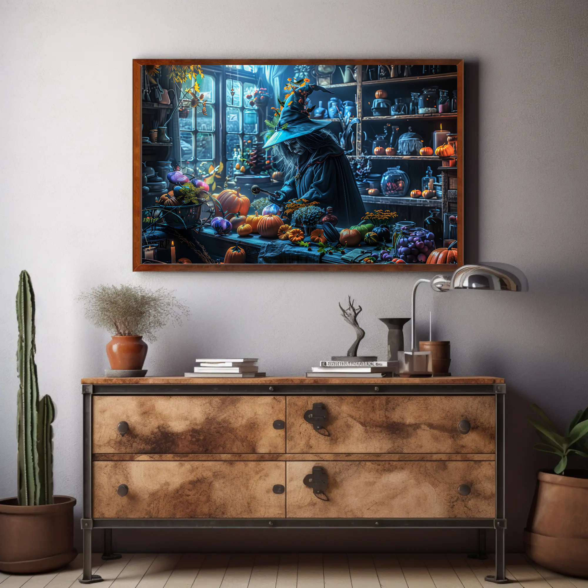 Enchanting Kitchen Witch Wall Art: Witchy Wall Decor