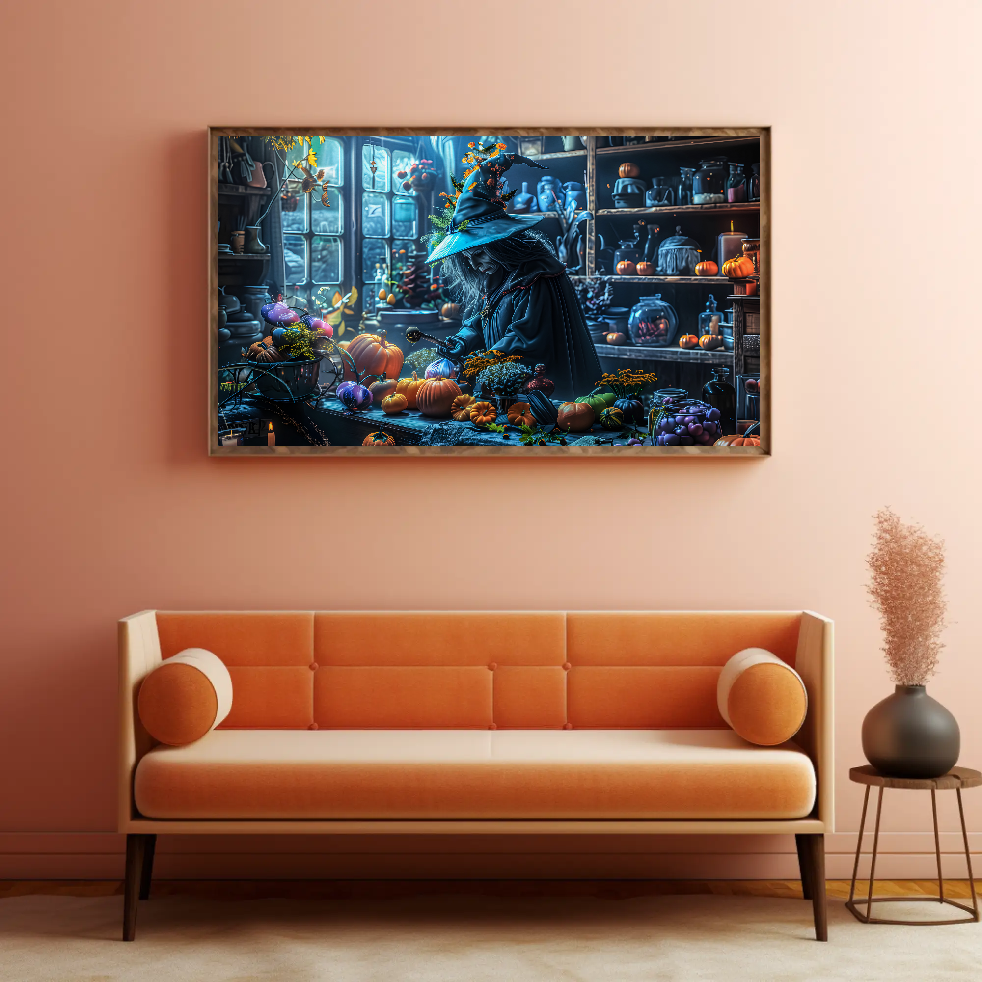 Enchanting Kitchen Witch Wall Art: Witchy Wall Decor