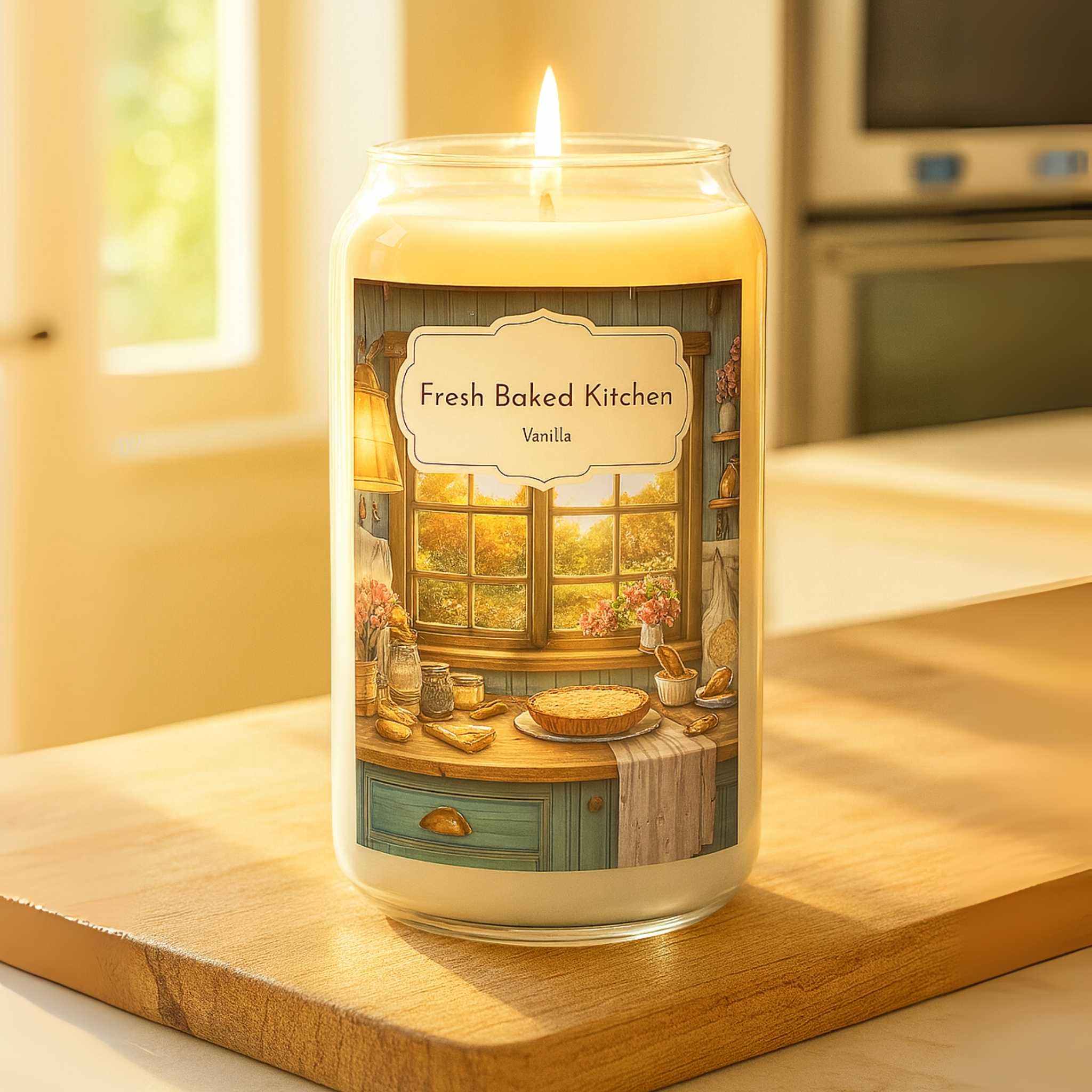 Vanilla Soy Candle – Home Bakery Scent | Fresh Baked Kitchen
