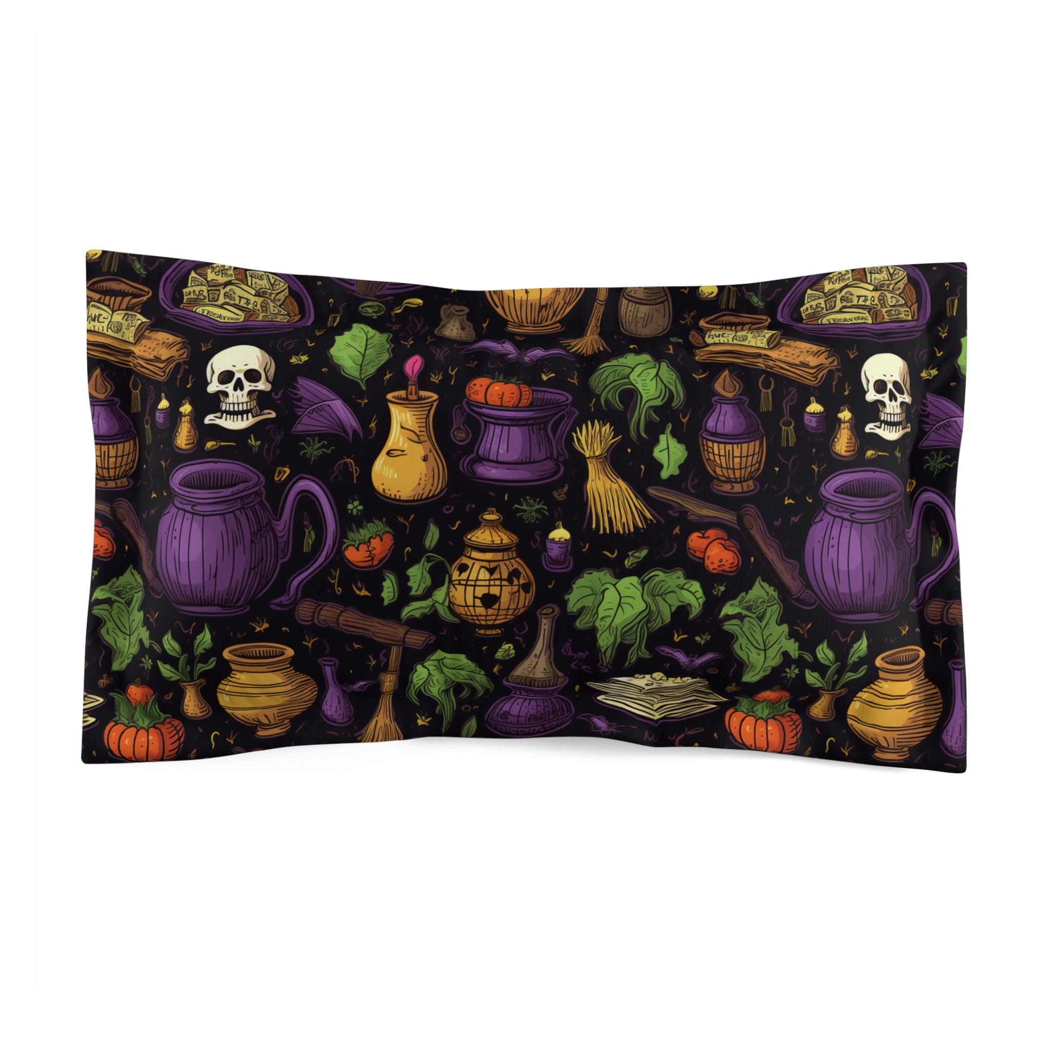 Hallows' Eve Spell Duvet Cover and Pillow Shams, Microfiber