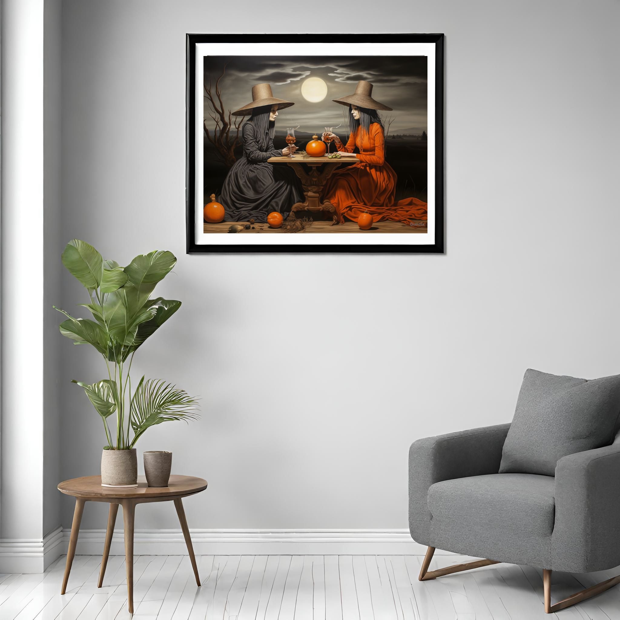 Hexing in Harmony Wall Art Print