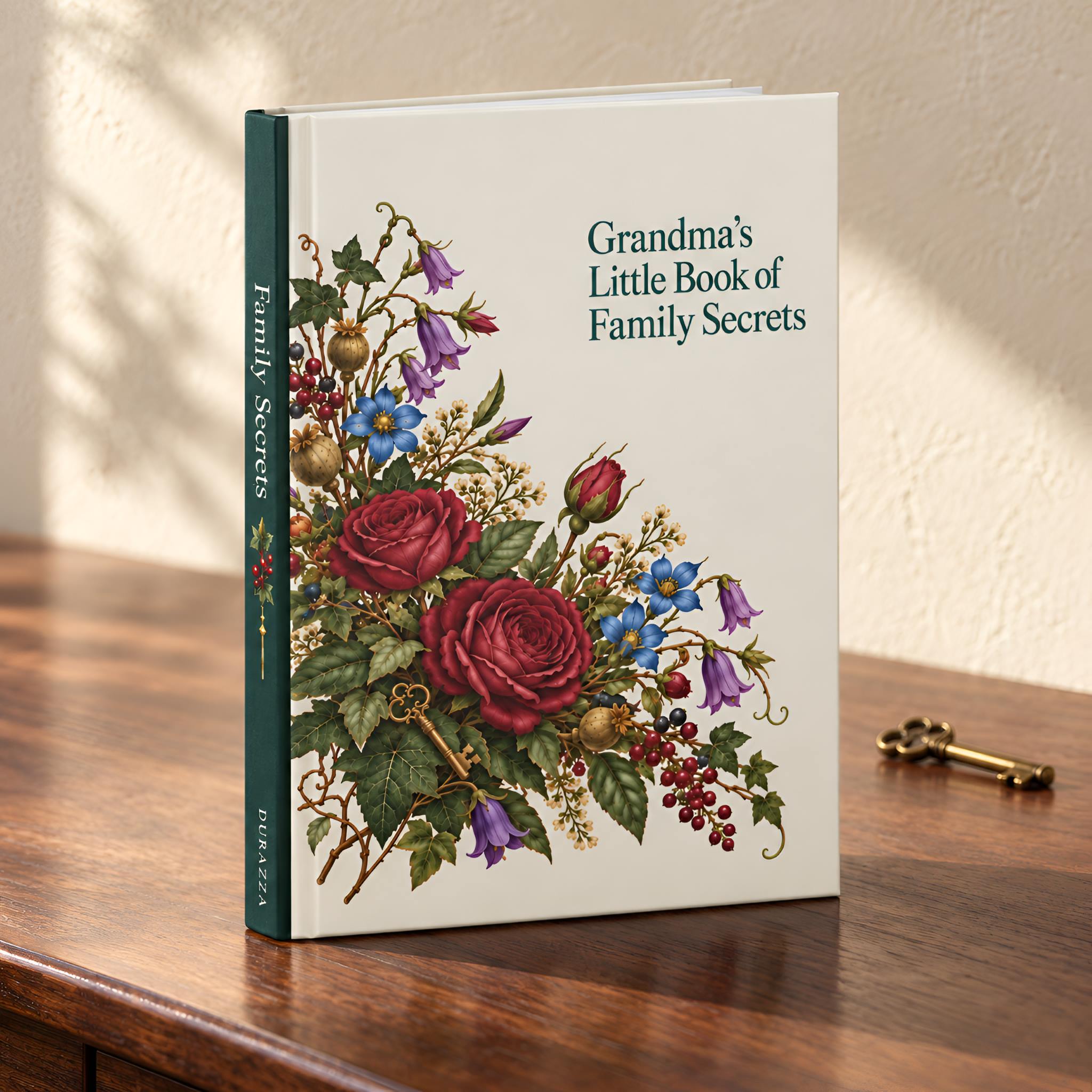 Floral Grandma Family Secrets Journal – Durazza