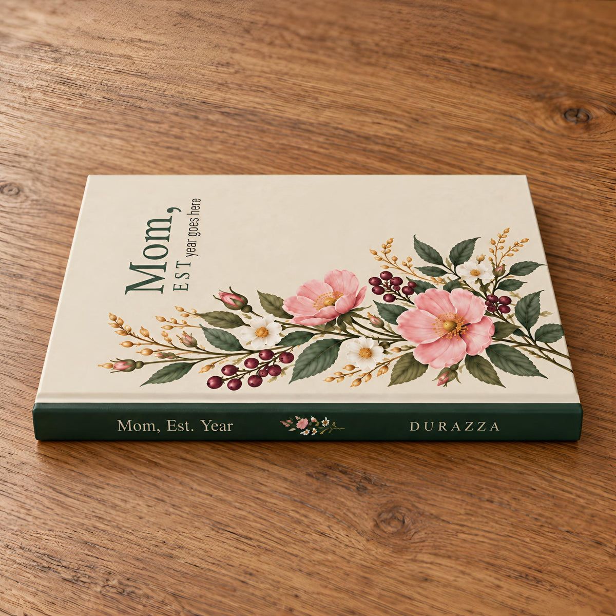 Personalized New Mom Journal with Established Year