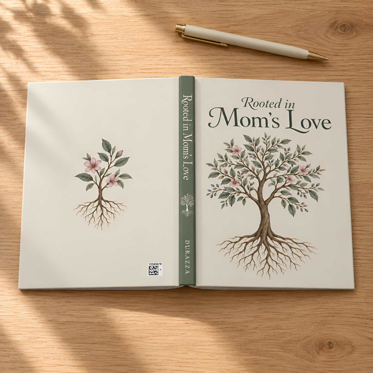 Mom Botanical Hardcover Journal | Rooted in Mom’s Love